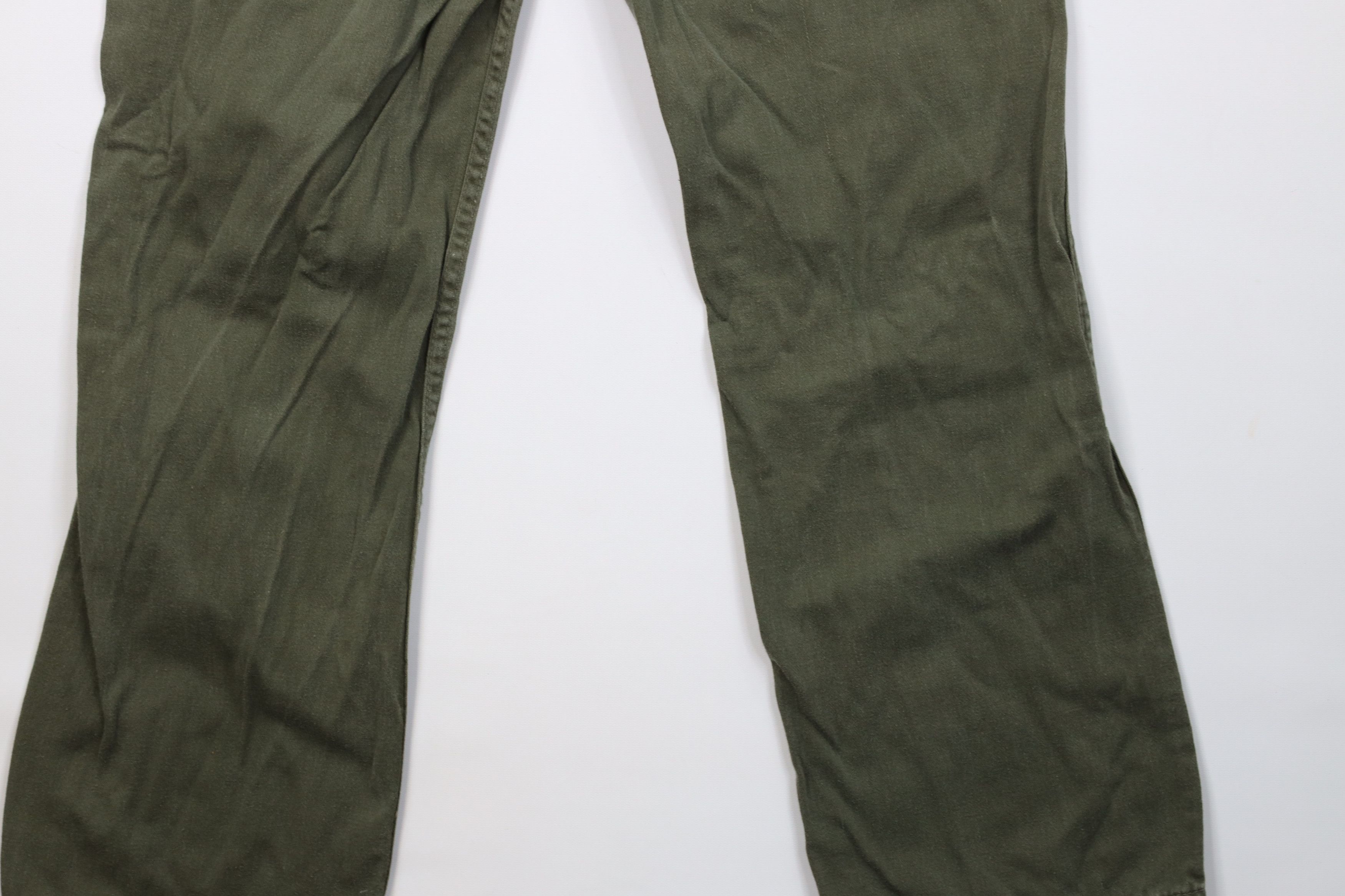 Vintage Vintage 60s 70s Military Vietnam War Field Pants Green USA Size US 34 / EU 50 - 14 Thumbnail
