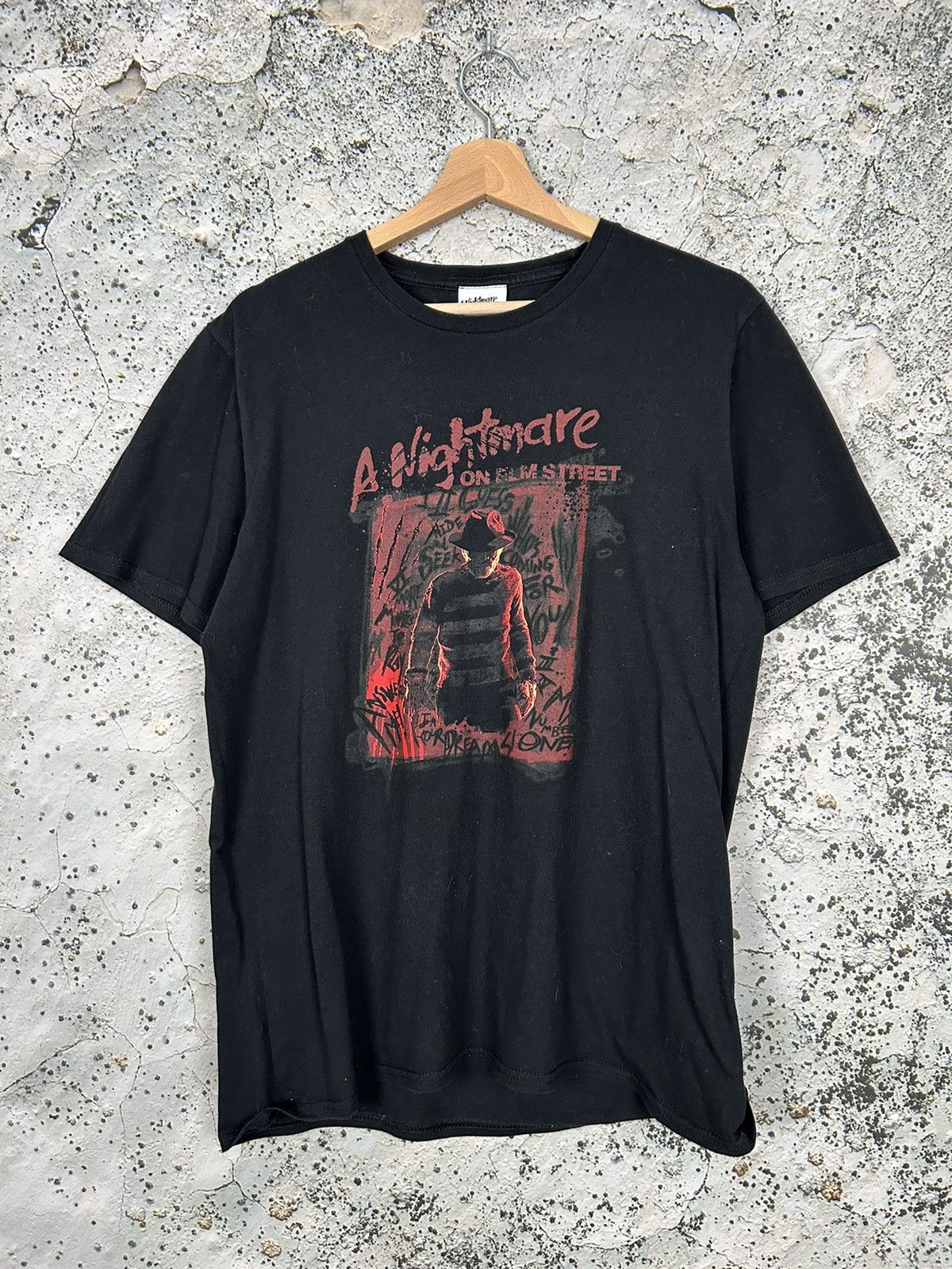 Vintage A Nightmare on Elm Street Movie Graphic Tee Vintage Hype Size US M / EU 48-50 / 2 - 1 Thumbnail