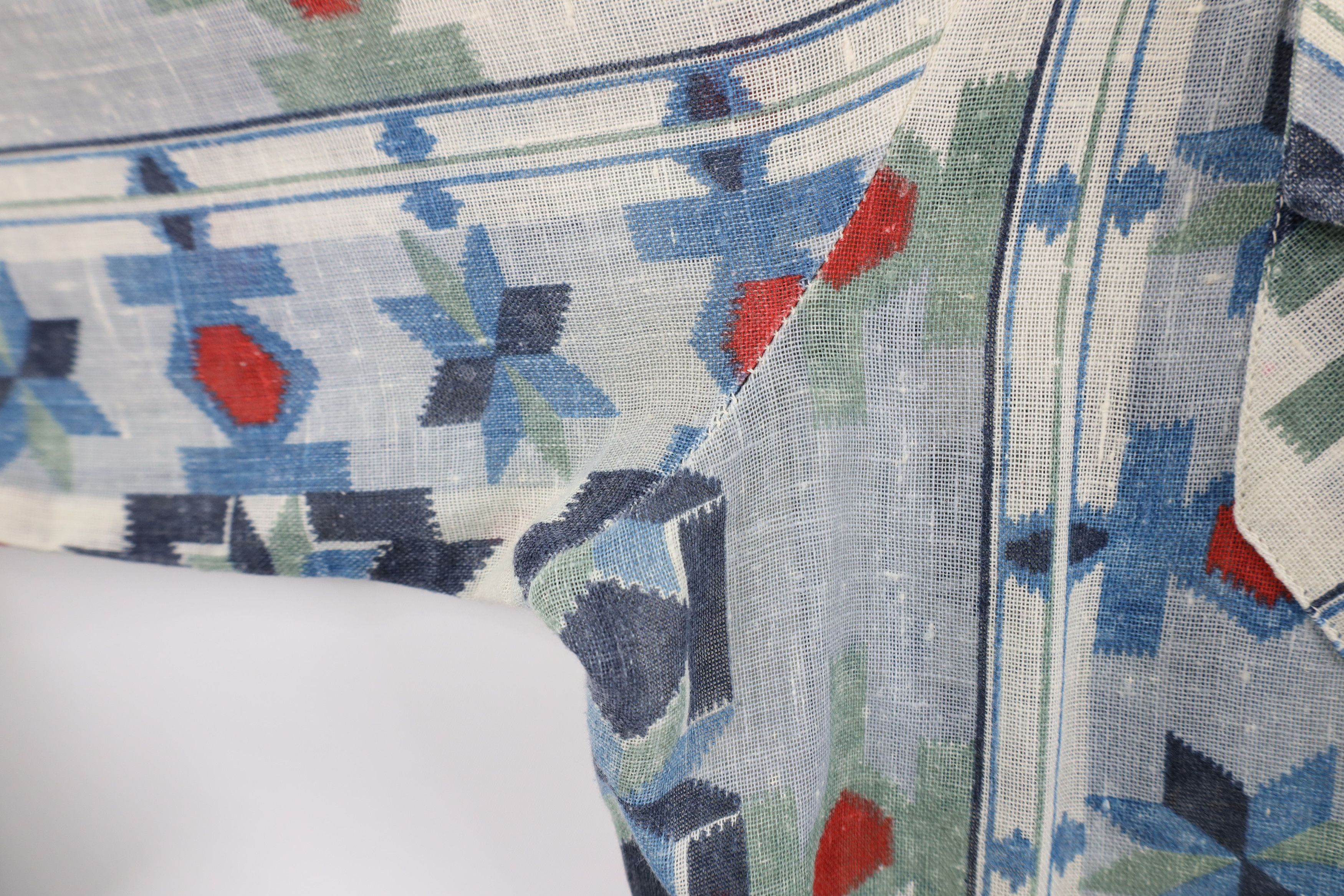 Vintage Vintage 70s Streetwear Southwestern Fiesta Button Shirt USA Size US L / EU 52-54 / 3 - 10 Thumbnail