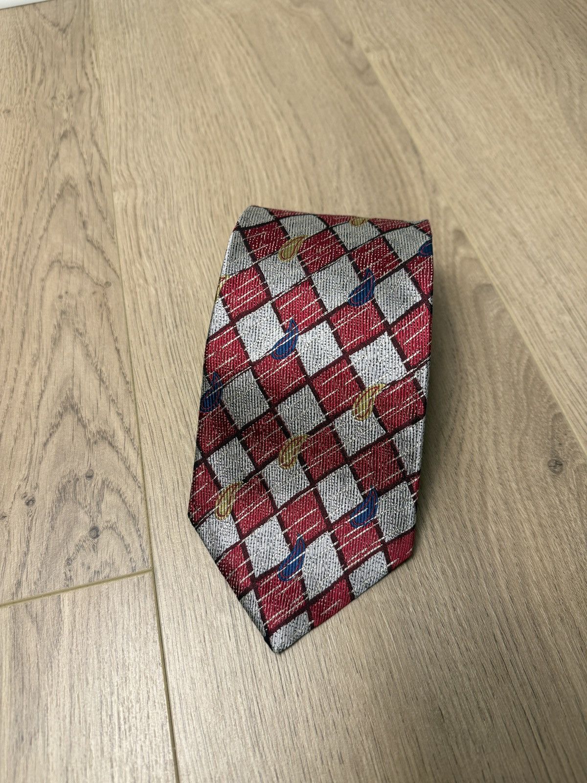 Oscar De La Renta Vintage Oscar de la Renta Silk Tie Made in USA – WPL 4075 Size ONE SIZE - 6 Thumbnail