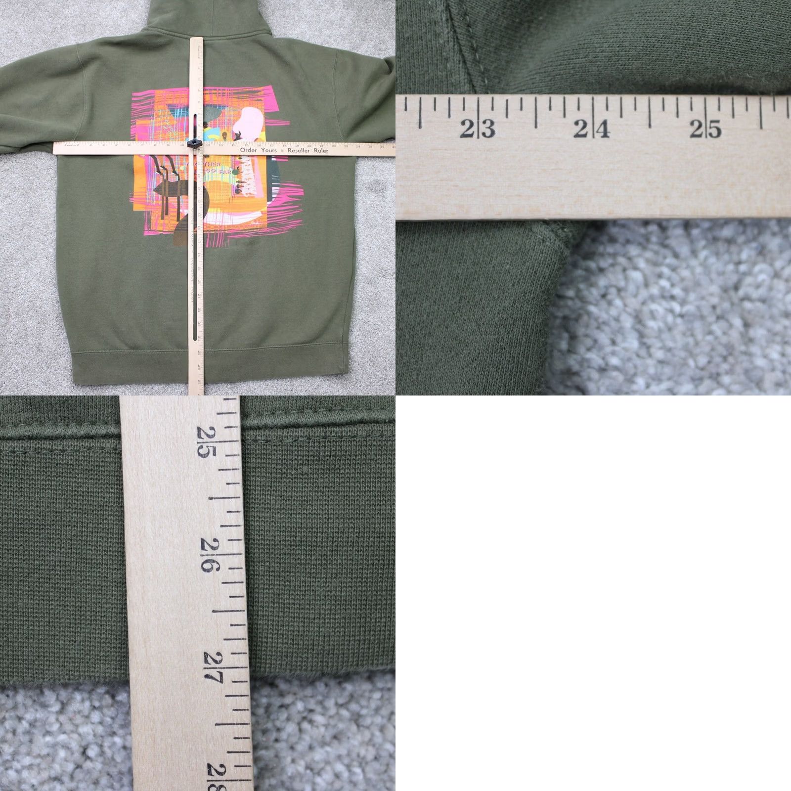 Vintage Peloton Hoodie Mens Large Green History Month Version Hooded Sweatshirt Size US L / EU 52-54 / 3 - 9 Thumbnail
