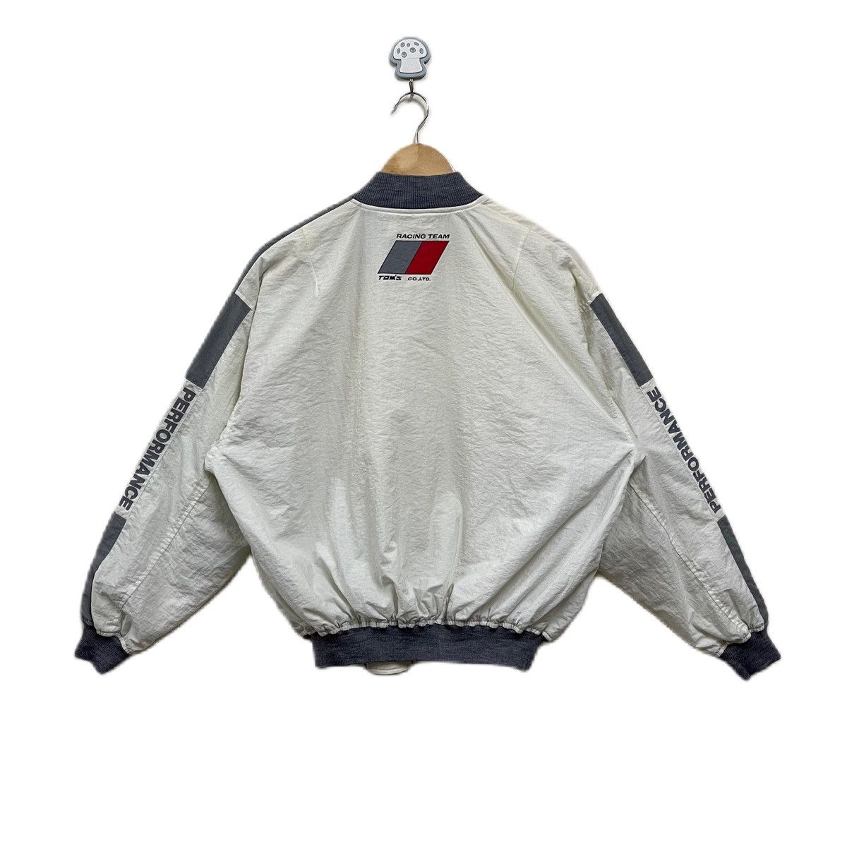 Toms Vintage 90s Toms Racing Team Toyota jacket windbreaker Size US L / EU 52-54 / 3 - 2 Thumbnail