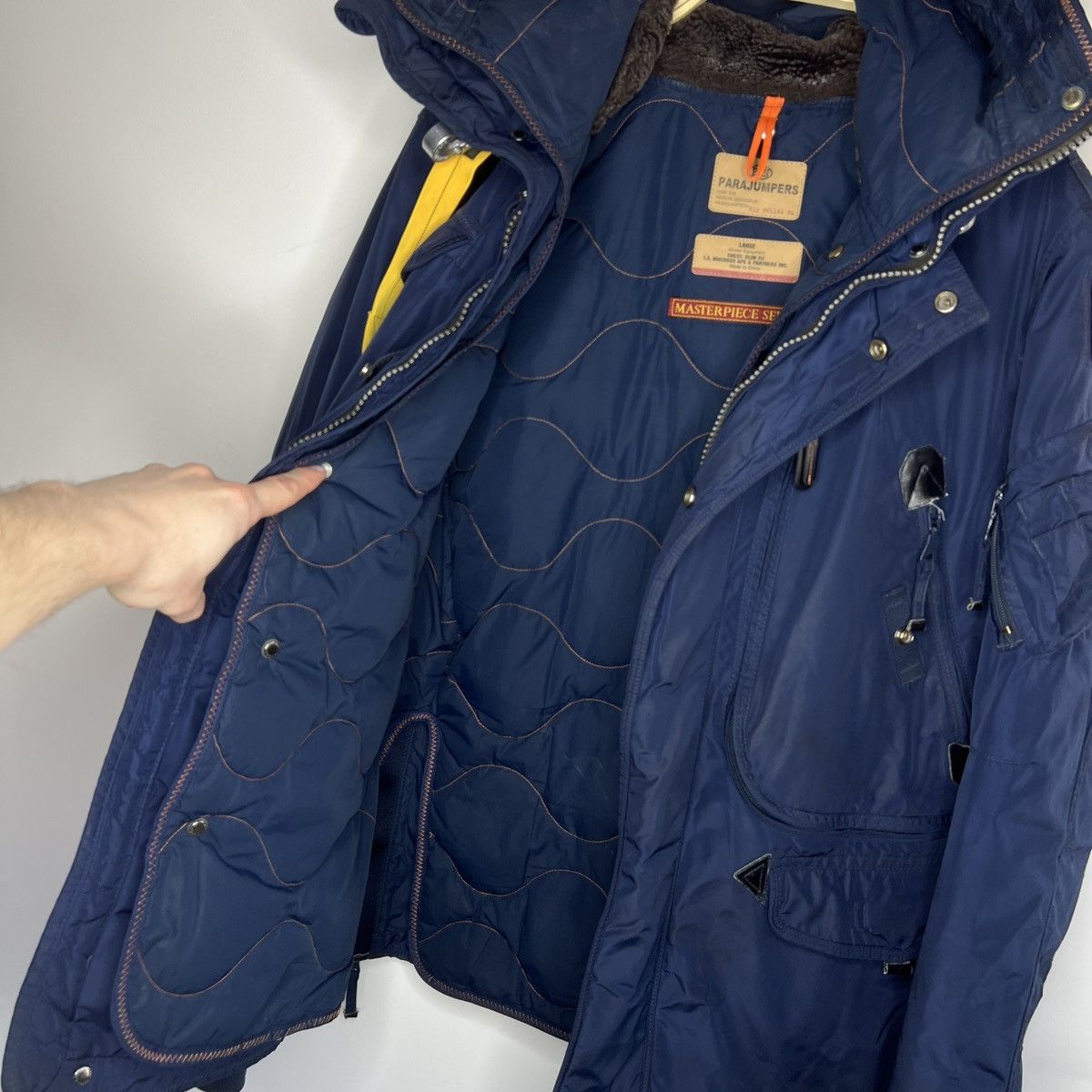 Parajumpers Parajumpers Right Hand Masterpiece Jacket Parka Coat 2in1 Size US L / EU 52-54 / 3 - 13 Thumbnail