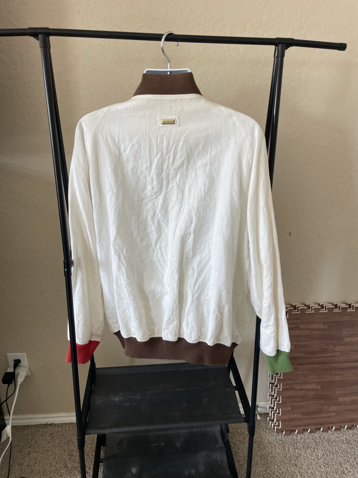 LRG Lion of Tribe of Judah Linen Coach’s track jacket Size US XXL / EU 58 / 5 - 6 Thumbnail