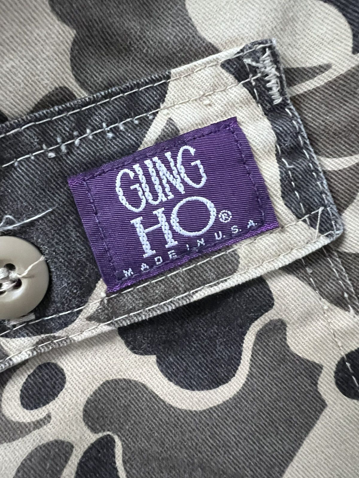 Vintage VINTAGE SHORT PANT GUNG HO MADE IN USA CAMO Size US 30 / EU 46 - 5 Thumbnail