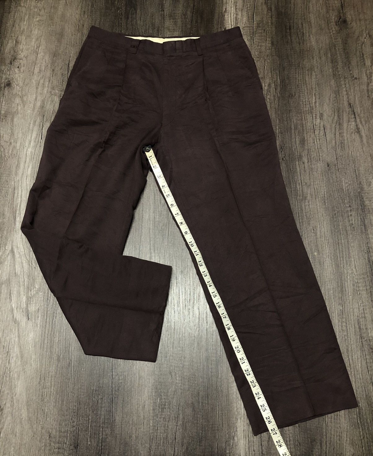 Balenciaga Vintage Balenciaga E300 875-013 Smart Casual Pant Size US 32 / EU 48 - 3 Thumbnail