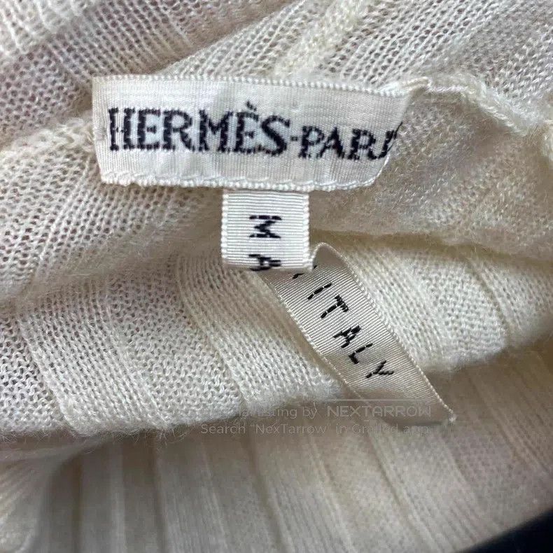 Hermes Hermes Cashmere ribbed knitted sweater Size M / US 6-8 / IT 42-44 - 7 Thumbnail
