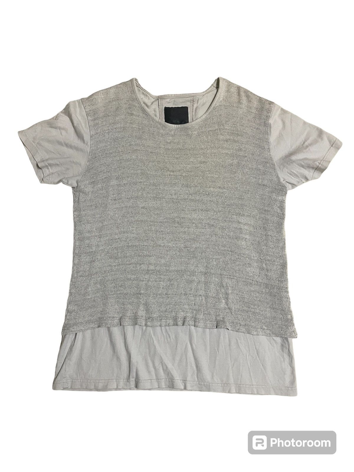 Japanese Brand Duret Sample Double Layer Knit T Shirt Size US L / EU 52-54 / 3 - 16 Thumbnail