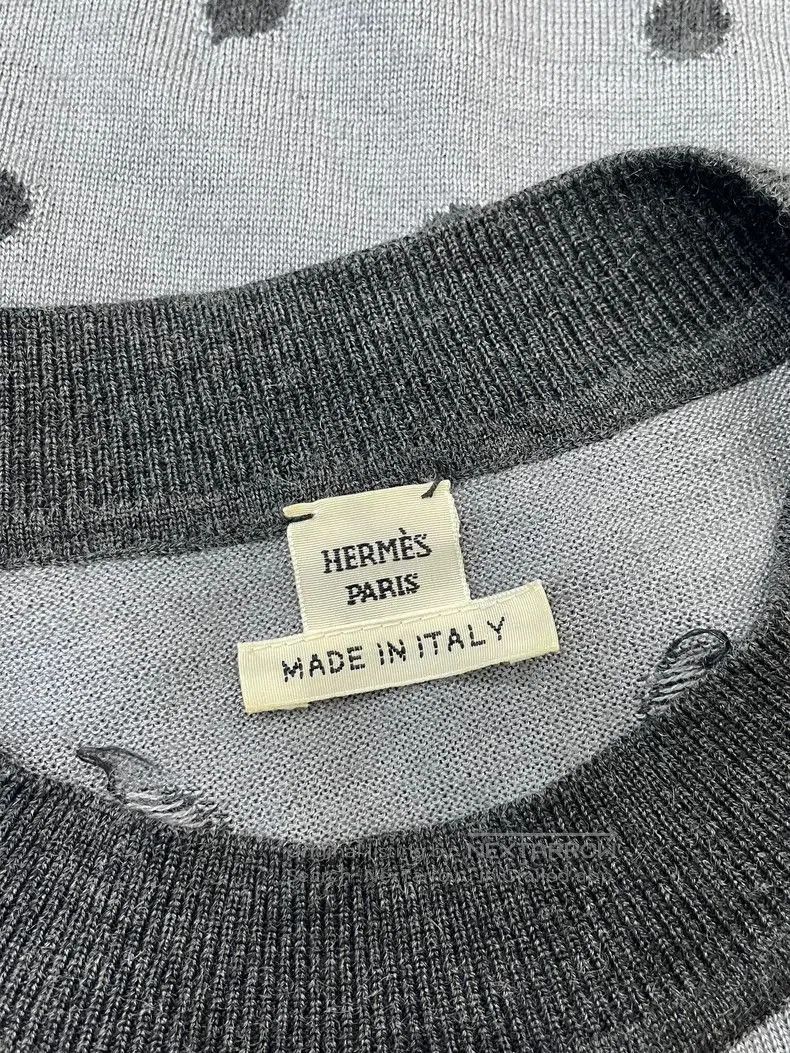 Hermes Hermes Gray Cashmere Knit Short. Size US S / EU 44-46 / 1 - 3 Thumbnail