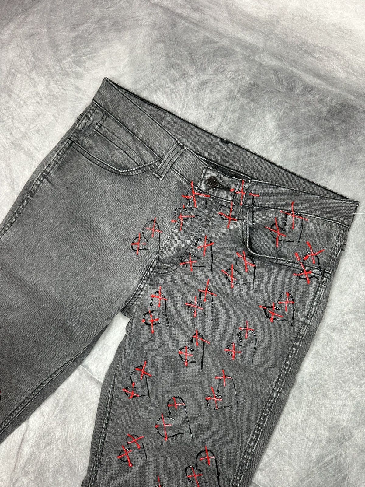 Levi's × Vintage Levi’s Custom jeans Size US 32 / EU 48 - 4 Thumbnail