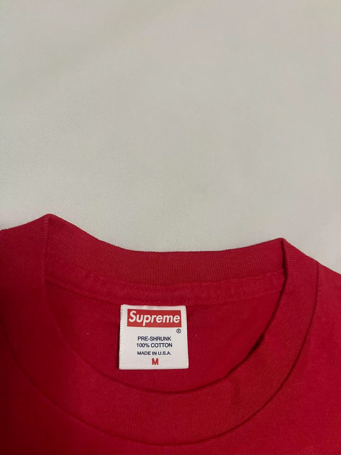 Supreme Supreme 09 Photo Tee Red M New Size US M / EU 48-50 / 2 - 3 Thumbnail