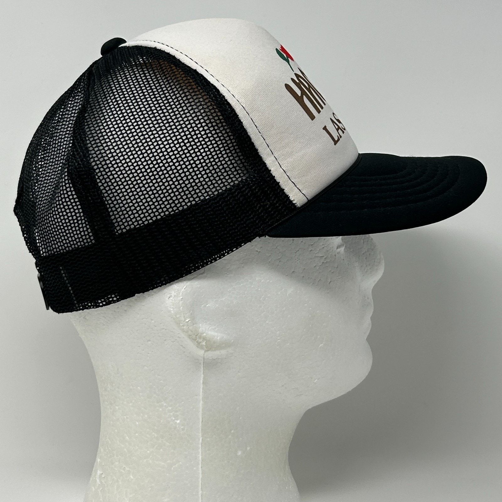 Vintage Vintage 80s Hacienda Casino Trucker Hat Cap Las Vegas Black Size ONE SIZE - 7 Thumbnail