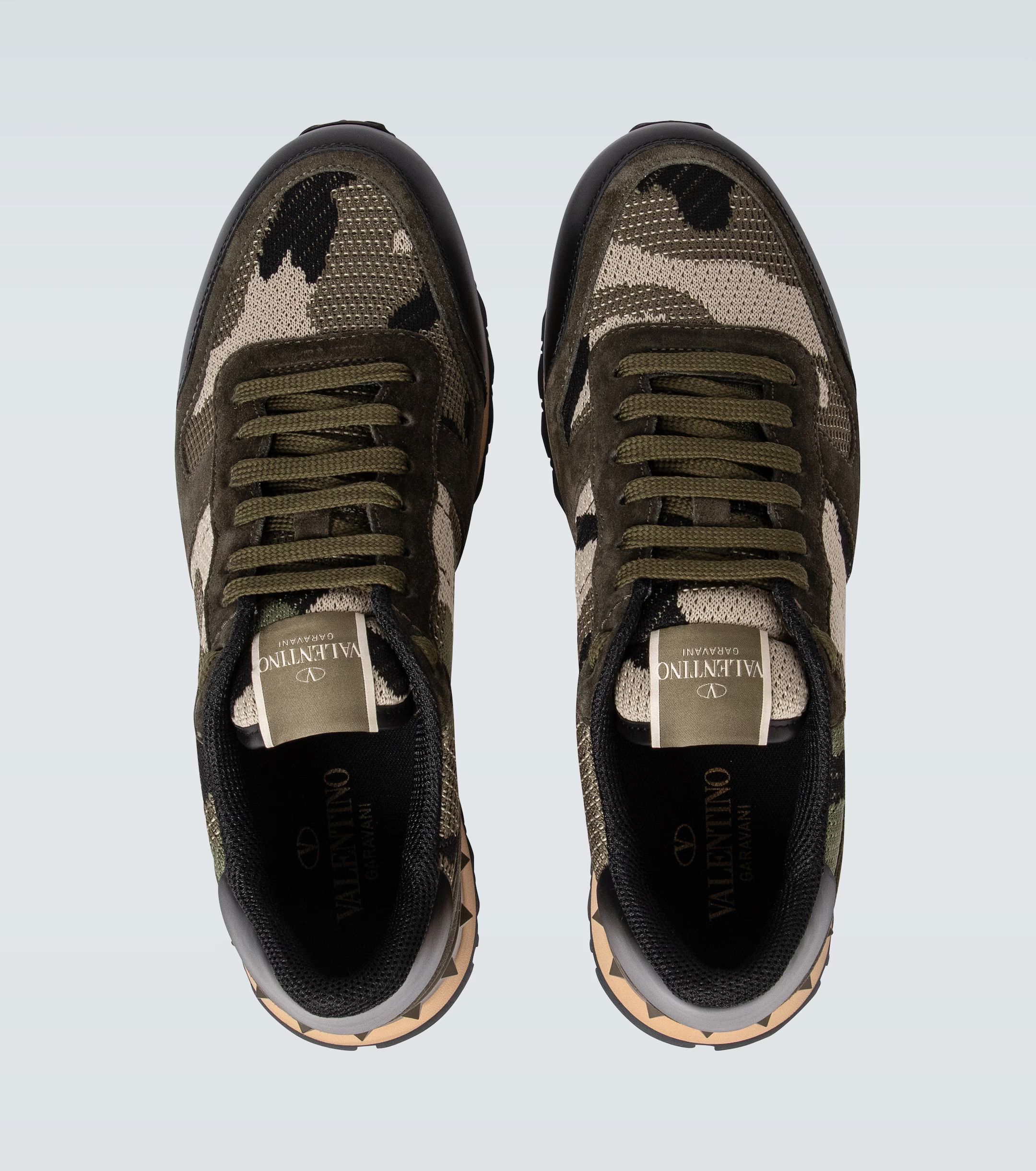 Valentino Valentino Garavani knitted Rockrunner sneakers Size US 8 / EU 41 - 1 Thumbnail