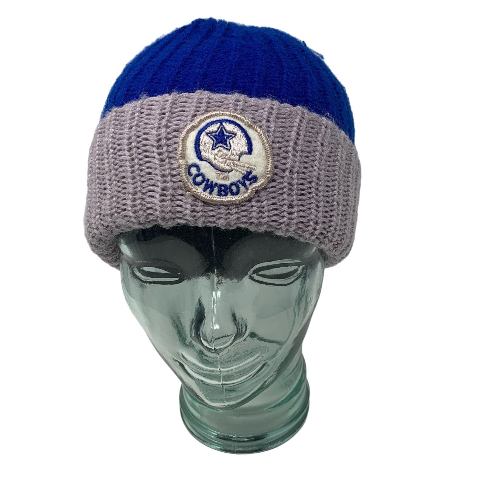 NFL Vintage 80's Dallas Cowboys Beanie Size ONE SIZE - 4 Thumbnail