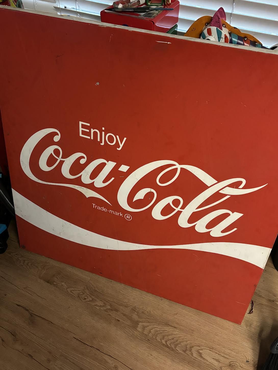 Coca Cola Coca Cola Vintage metal sign 36" 37" Size ONE SIZE - 2 Thumbnail