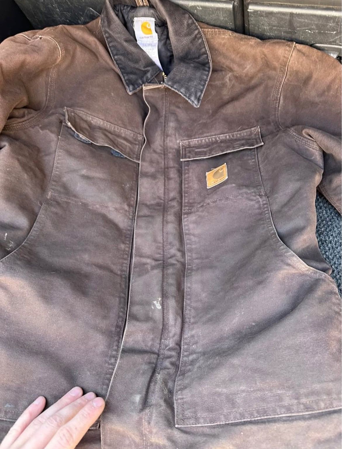 Carhartt Men’s Carhartt Arctic Jacket C26 DKB Size US M / EU 48-50 / 2 - 2 Thumbnail