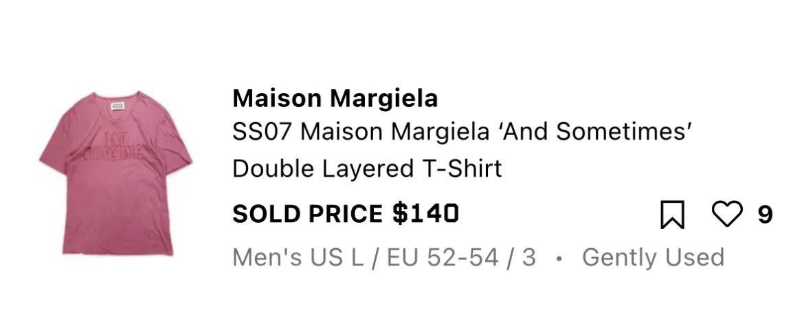 Maison Margiela Maison Margiela SS07 Double Layered T Size S / US 4 / IT 40 - 14 Thumbnail