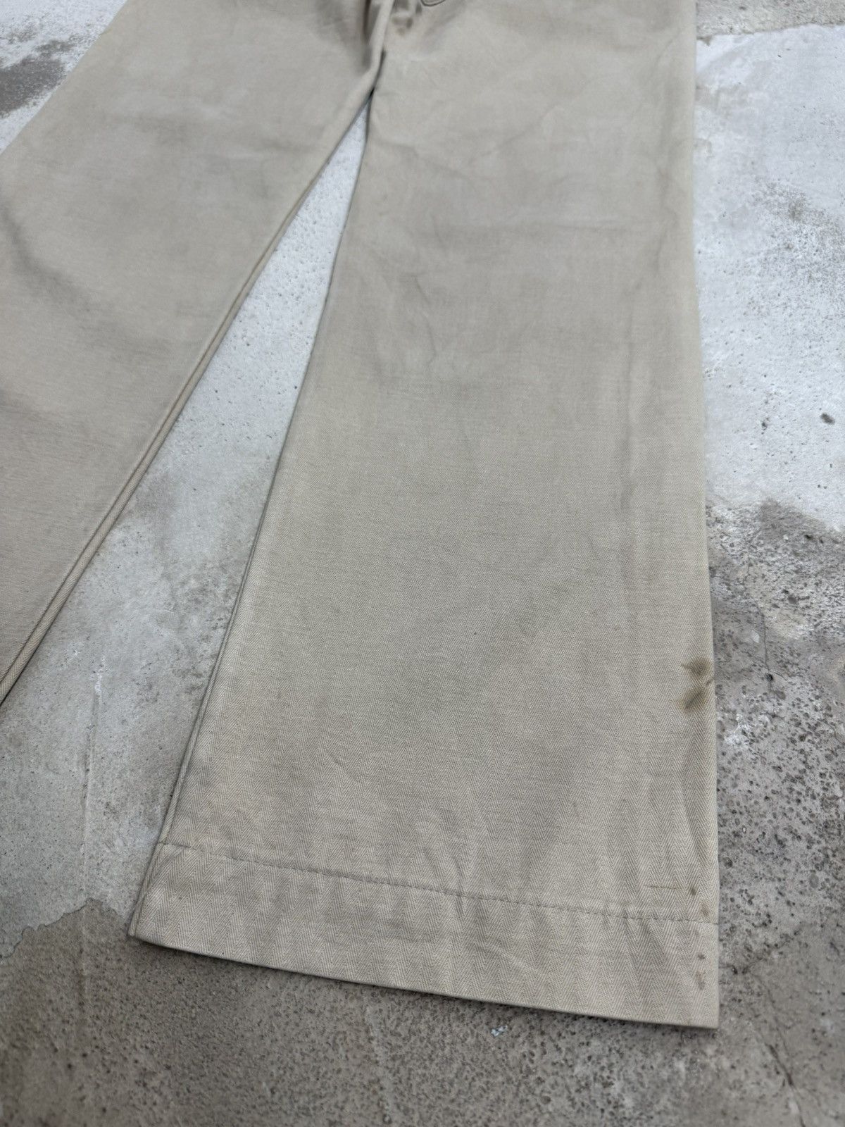 Japanese Brand Vintage Y2K Rescue Squad Studded Pocket High Oz Denim Size US 32 / EU 48 - 14 Thumbnail