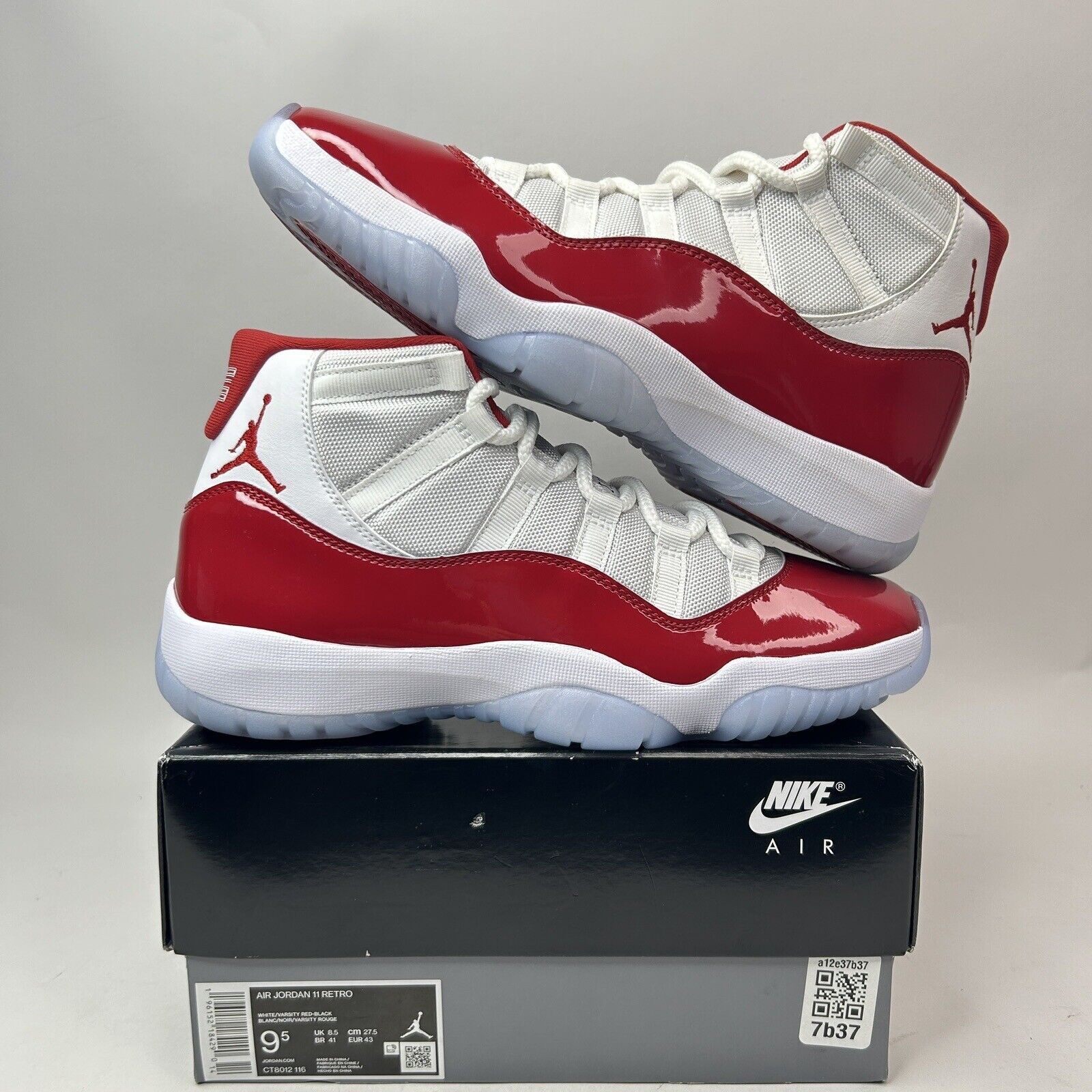 Nike Nike Air Jordan 11 Retro “Varsity Red/Cherry” 2023 Size US 9.5 / EU 42-43 - 1 Thumbnail