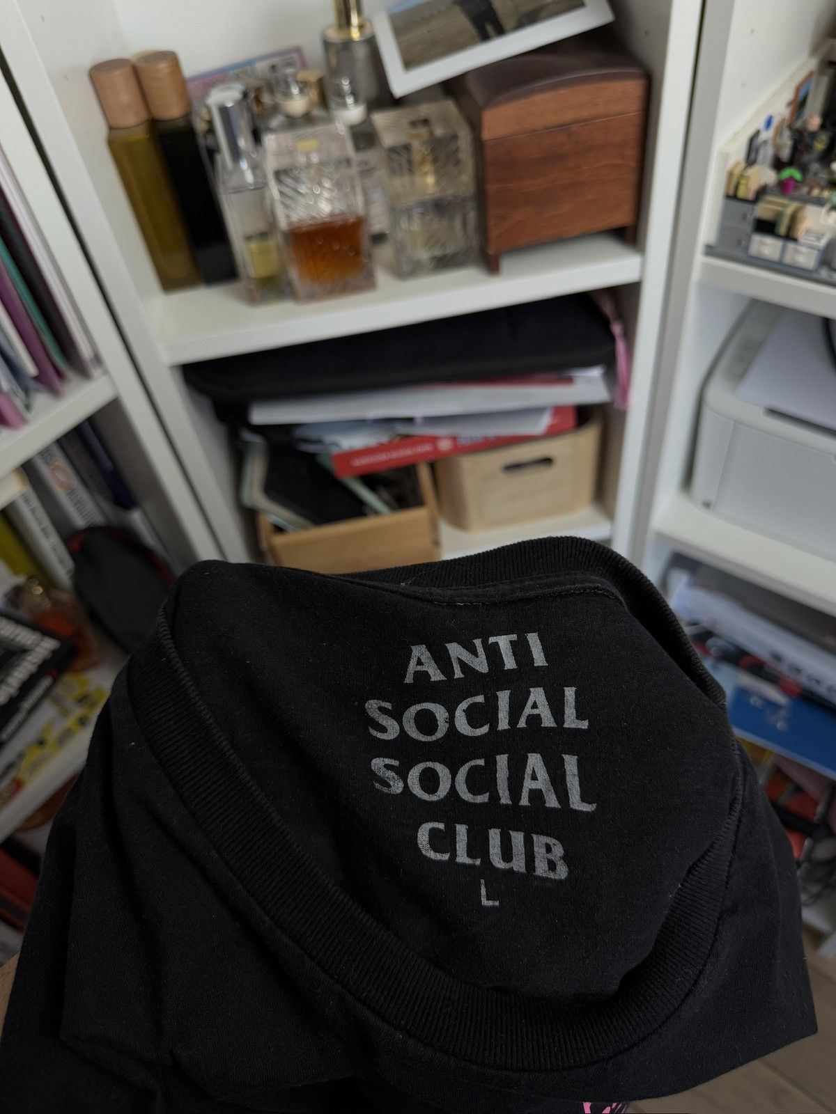 Anti Social Social Club × Designer Anti Social Social Club ASSC black t-shirt streetwear rare Size US L / EU 52-54 / 3 - 4 Thumbnail