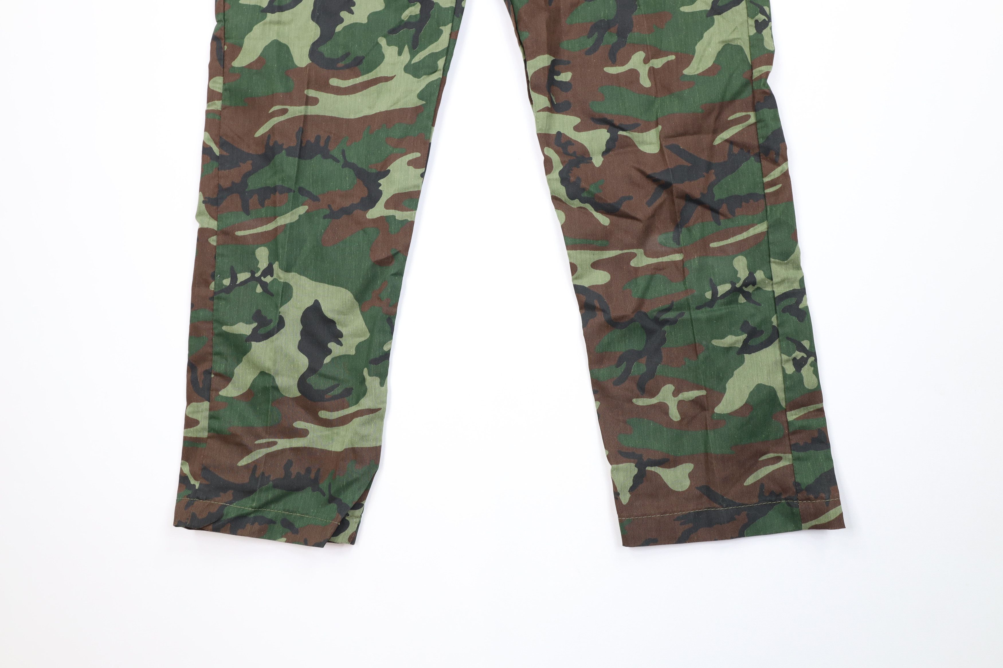 Vintage Vintage 70s Streetwear Faded Camouflage Utility Pants USA Size US 36 / EU 52 - 4 Thumbnail