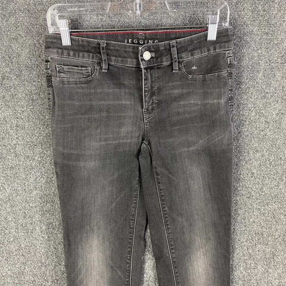 White House Black Market White House Black Market Women's Size 2L Jegging Denim Gray Size 26" / US 2 / IT 38 - 2 Thumbnail