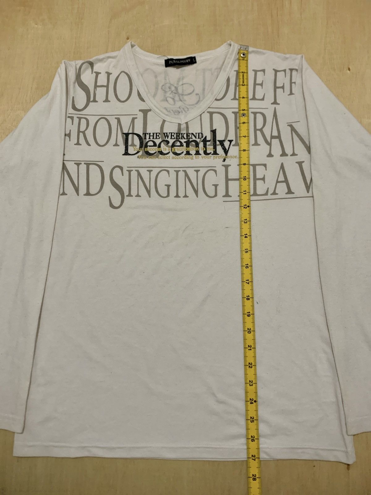Hysteric Glamour × If Six Was Nine × Japanese Brand Y2k Primal Point Longsleeve Ifsixwasnine Size US L / EU 52-54 / 3 - 11 Thumbnail