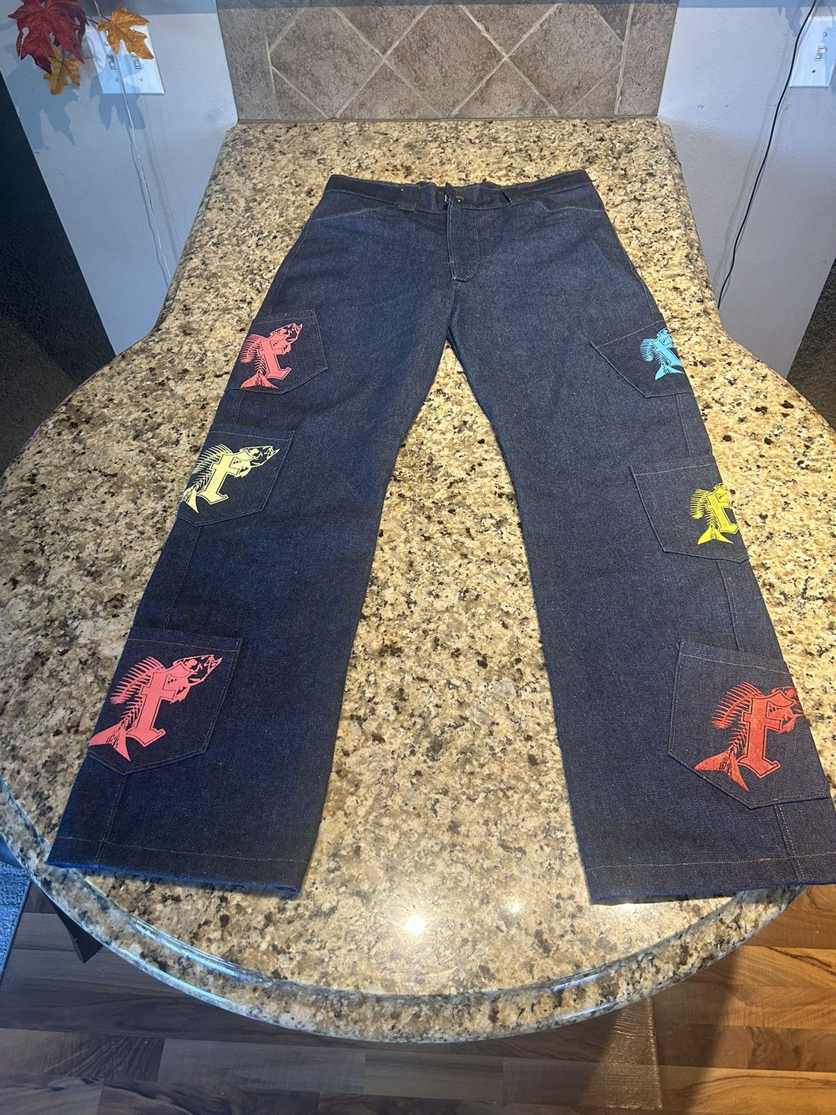 Other ***EXTREMELY RARE** Kobe Fisher x FISHSCALE Size US 34 / EU 50 - 1 Thumbnail