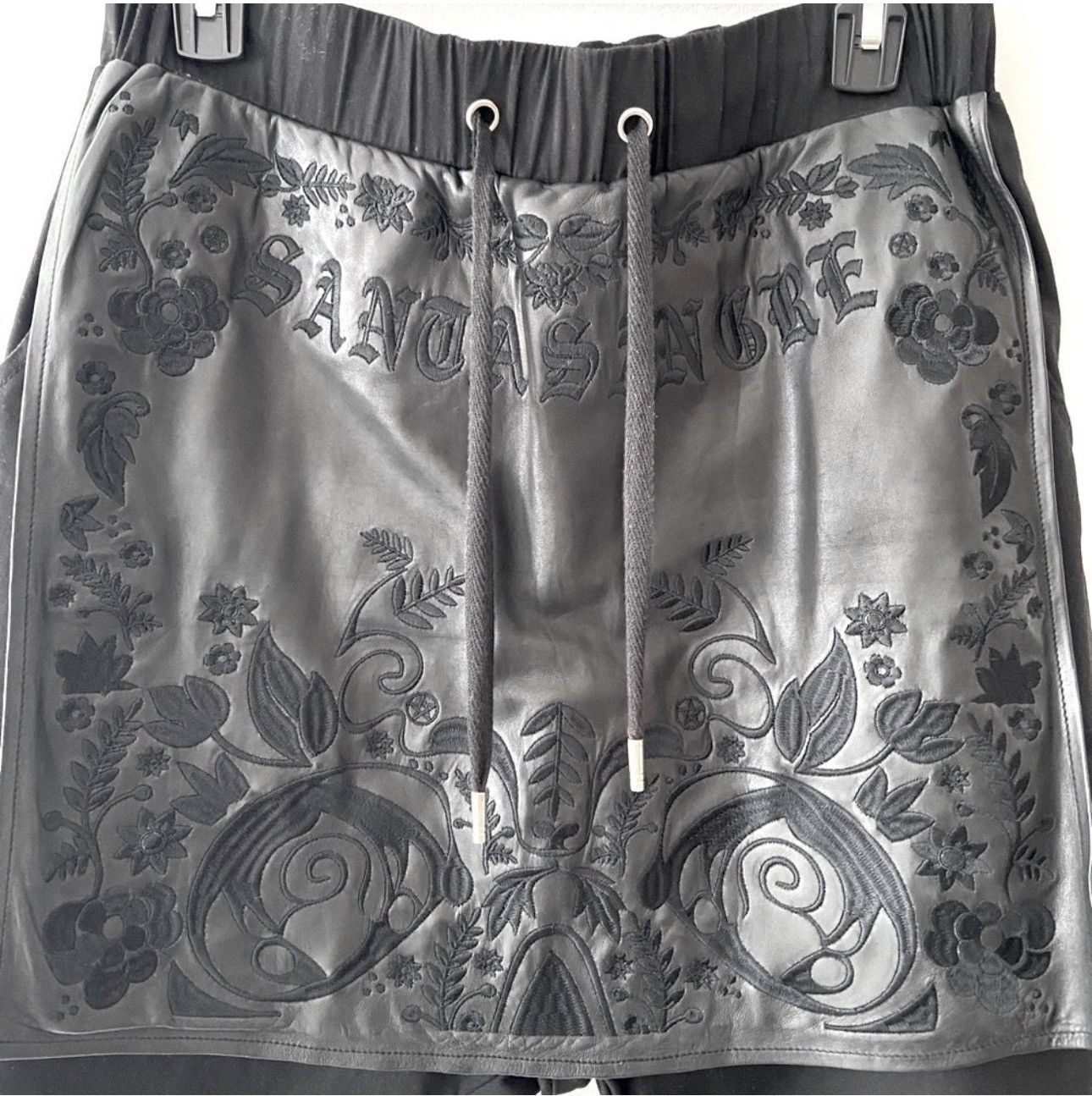 SKINGRAFT SkinGraft leather panel shorts runway sample M​​​​​ 1/1 Size 30" / US 8 / IT 44 - 3 Thumbnail