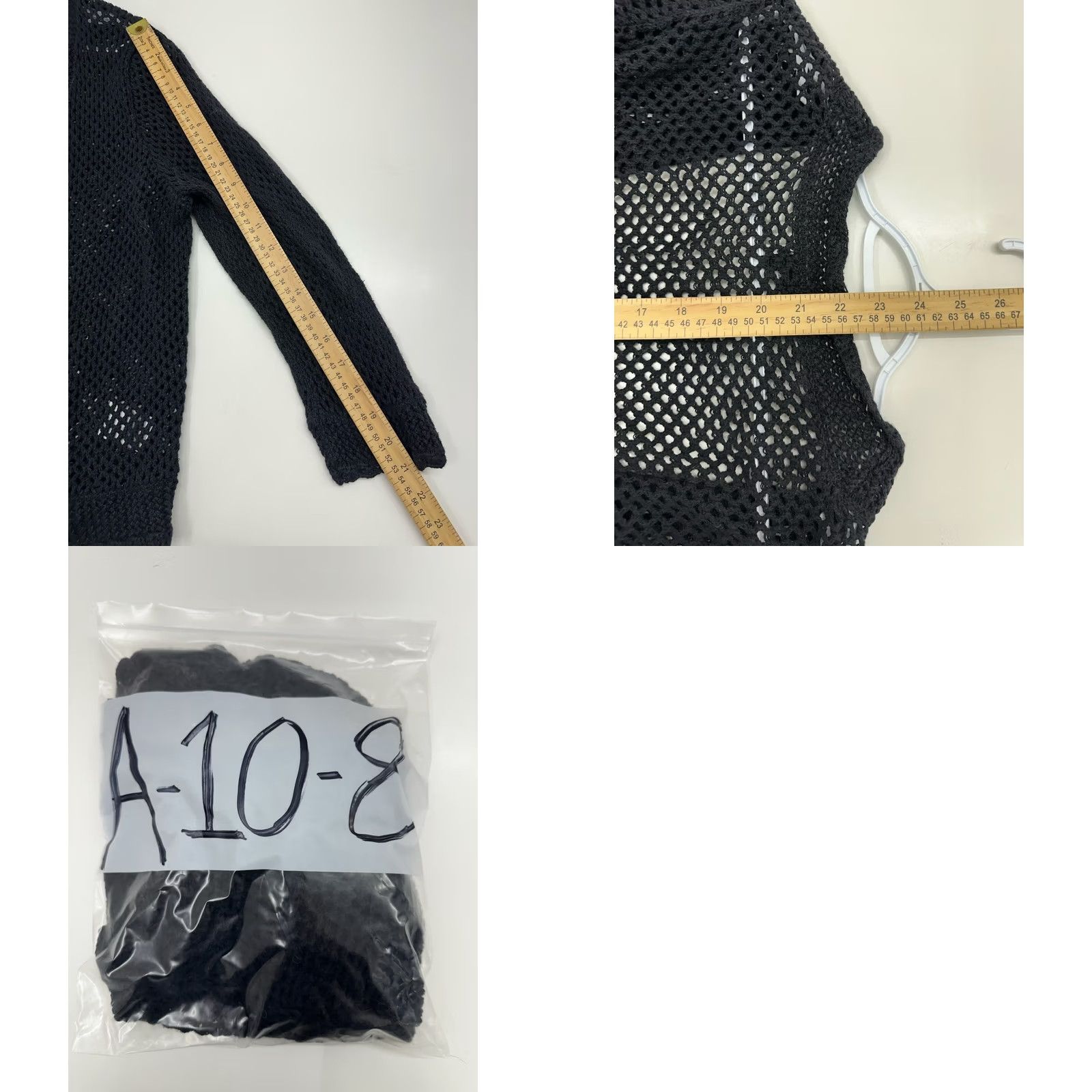 Vintage Sag Harbor Cardigan Sweater Open Front Black Womens XL Knit Open-Knit Pullover Cardigan Casual Business Size L / US 10 / IT 46 - 8 Thumbnail
