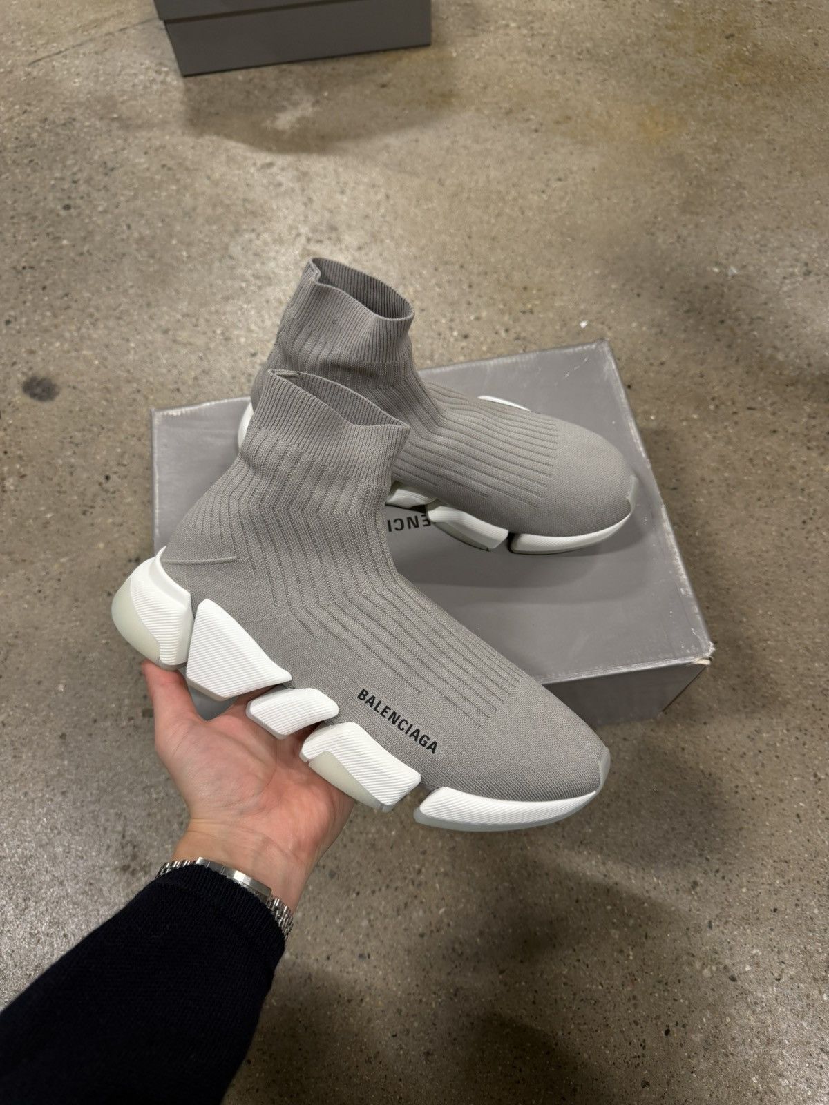 Balenciaga Balenciaga Paris Speed Trainer 2.0 1000$ NEW Size US 8 / EU 41 - 1 Thumbnail