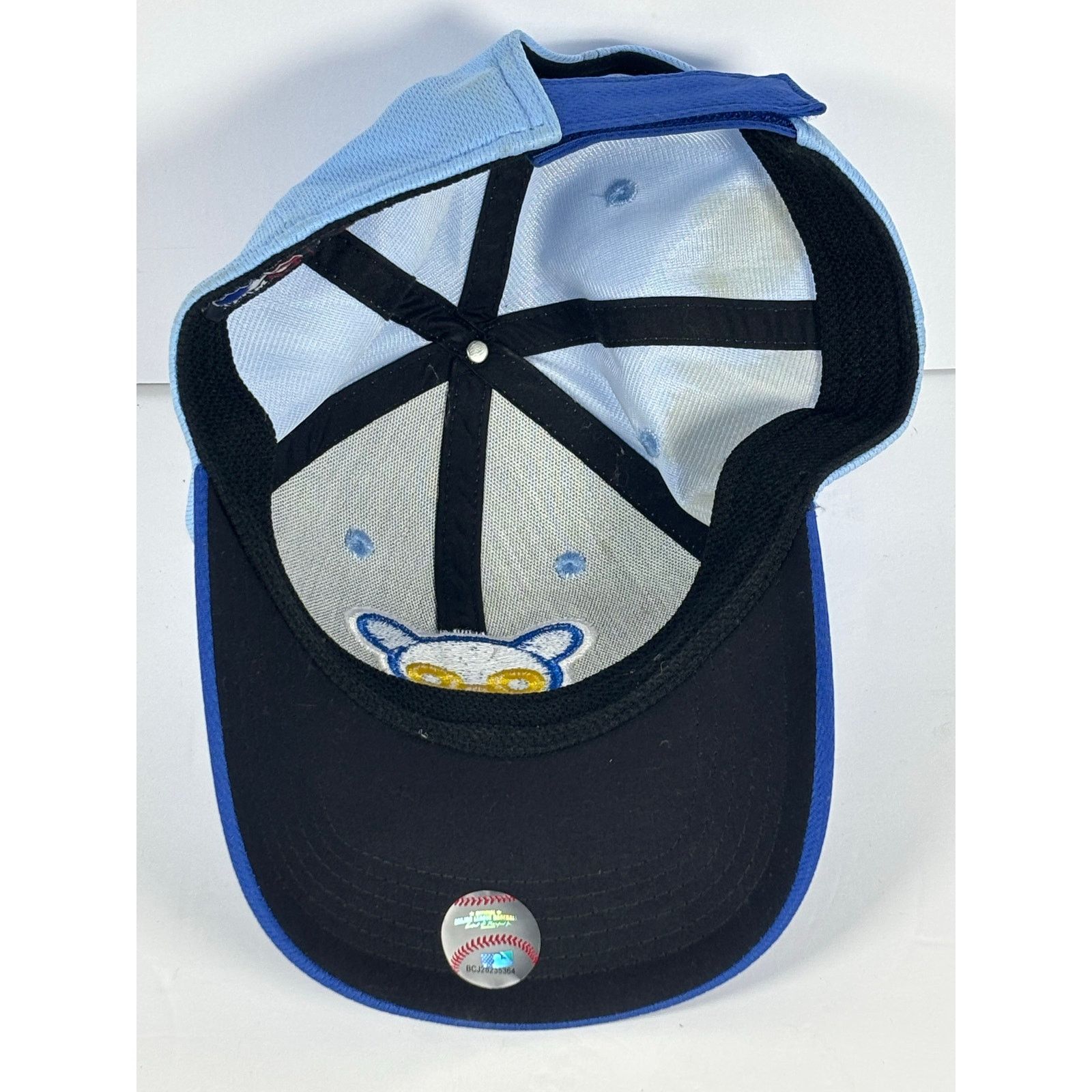 The Unbranded Brand Chicago Cubs Light Blue Adjustable Hat Team MLB OC Sports Size ONE SIZE - 5 Thumbnail