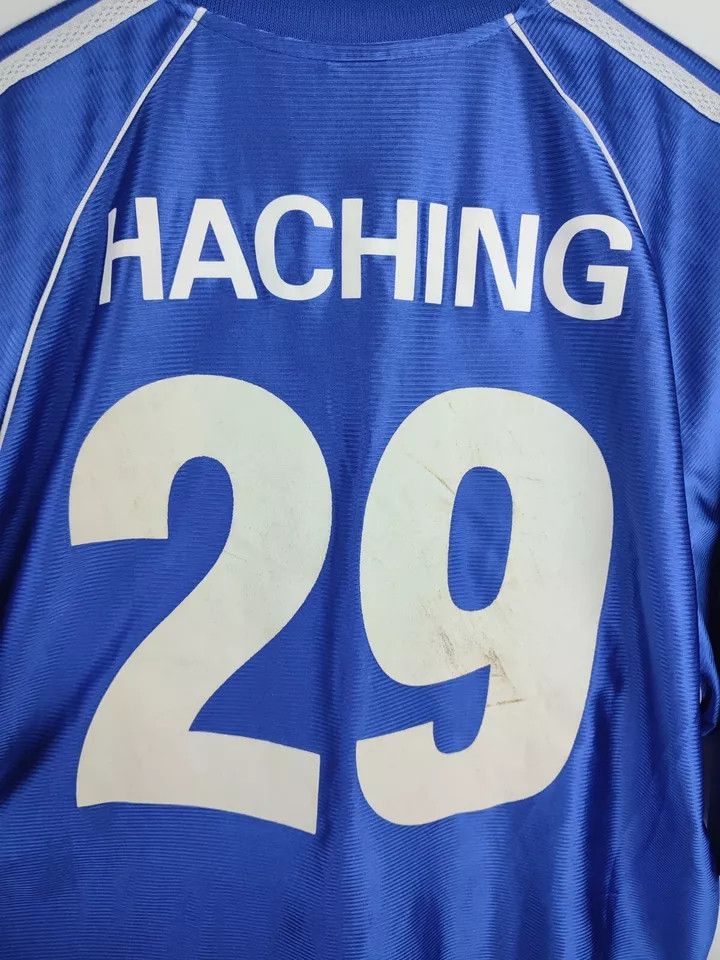 Adidas SpVgg Unterhaching 1999-2000 away Bundesliga Matchworn Size US XL / EU 56 / 4 - 12 Thumbnail