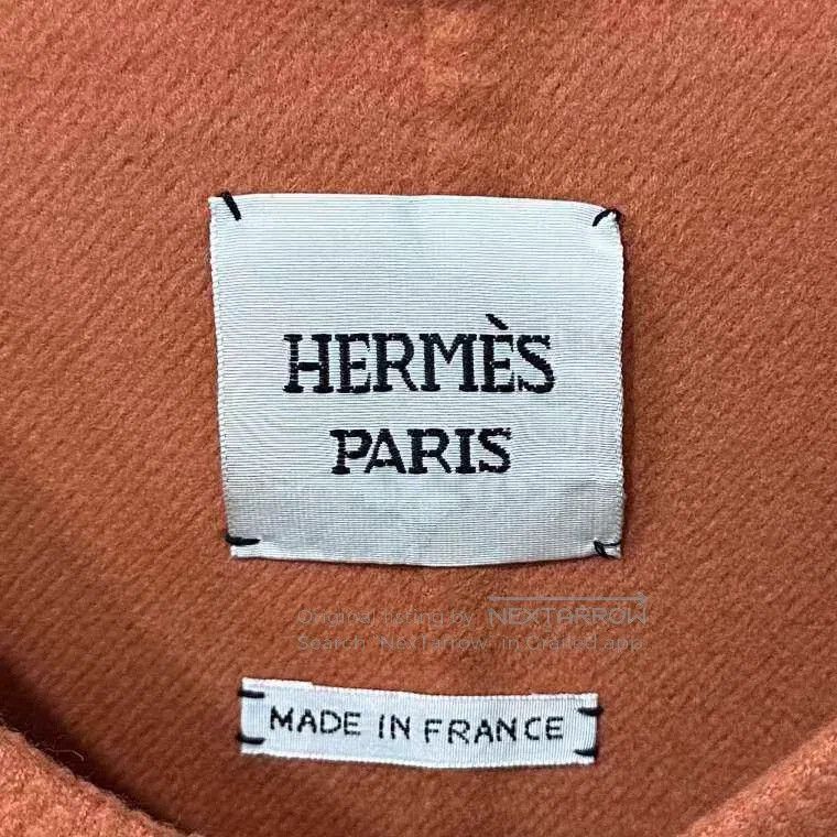 Hermes Hermes Brick red cashmere overcoat Size XS / US 0-2 / IT 36-38 - 4 Thumbnail