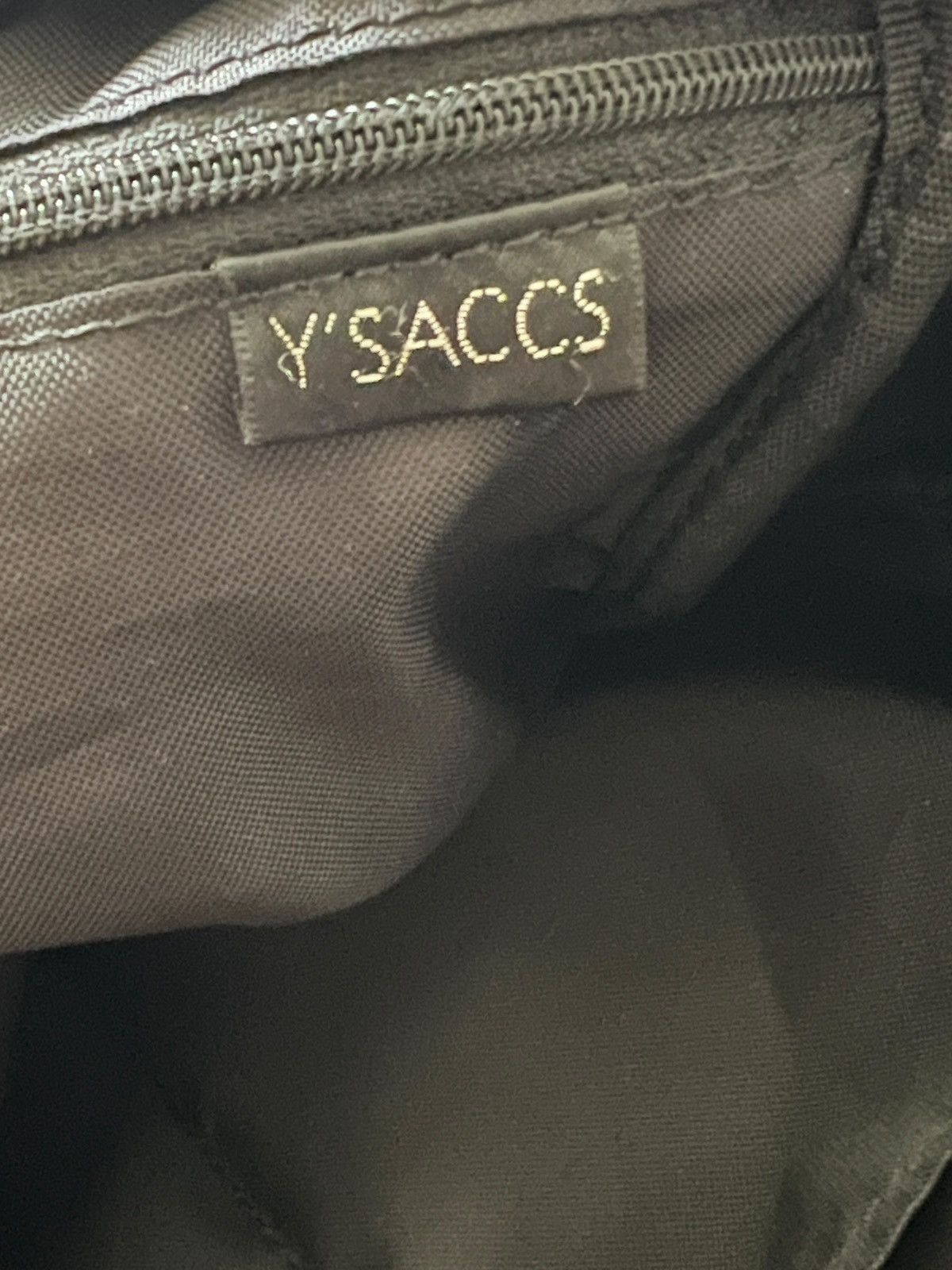 Yohji Yamamoto Yohji Yamamoto Nylon + Leather Sling Bag Size ONE SIZE - 13 Thumbnail