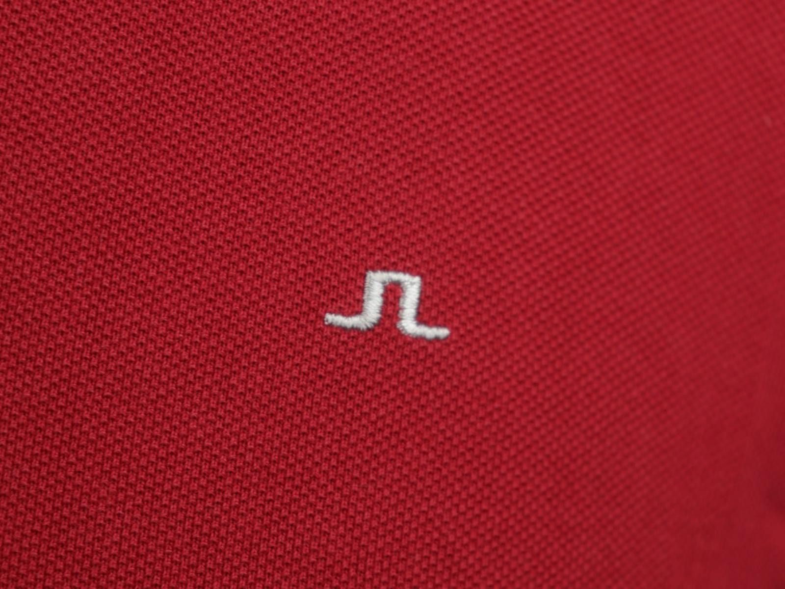 J.Lindeberg J.Lindeberg Red 100% Cotton Popover Polo Shirt Size M Size US M / EU 48-50 / 2 - 3 Thumbnail