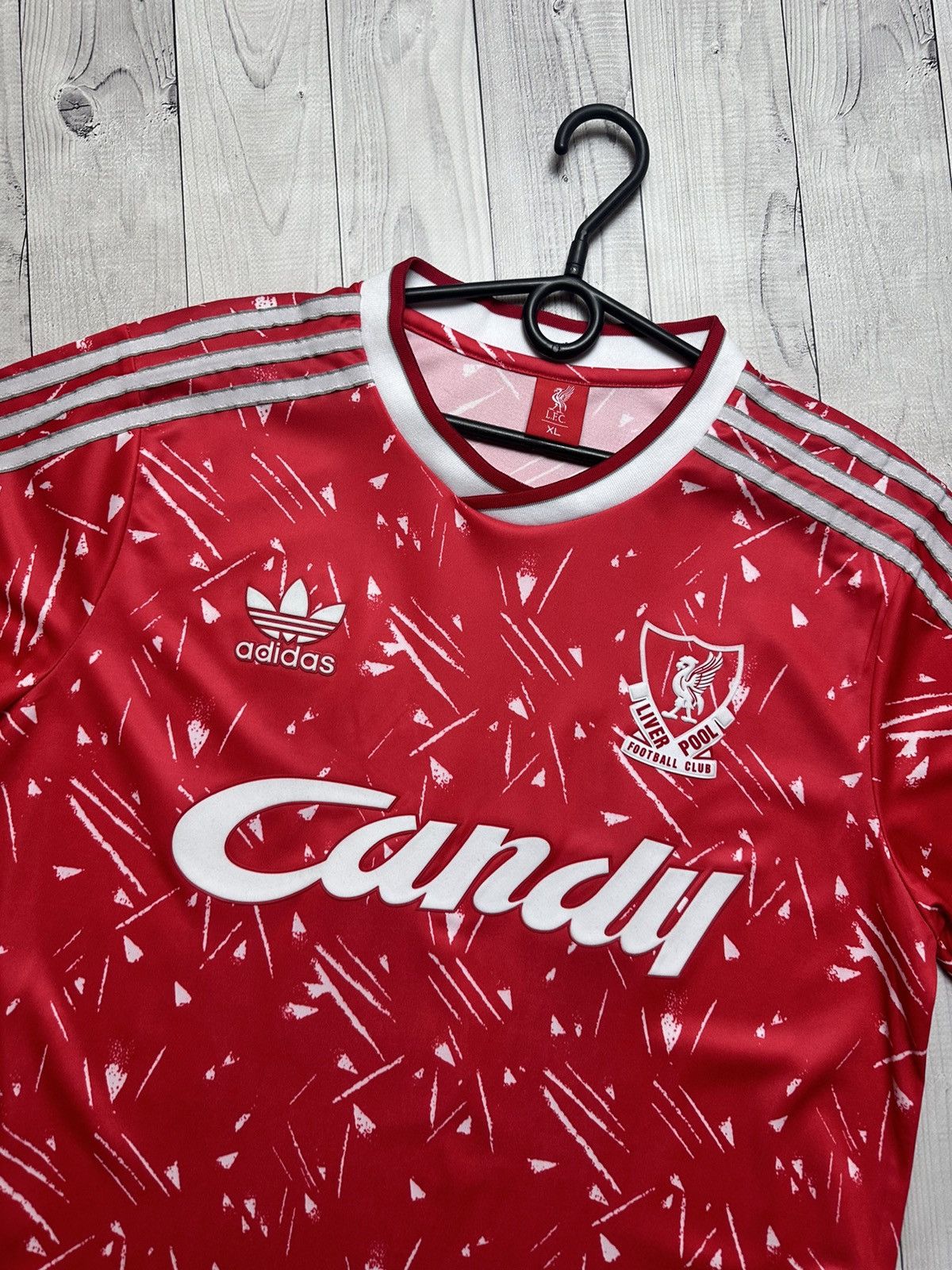 Vintage Vintage Liverpool soccer jersey size XL red Size US XL / EU 56 / 4 - 3 Thumbnail