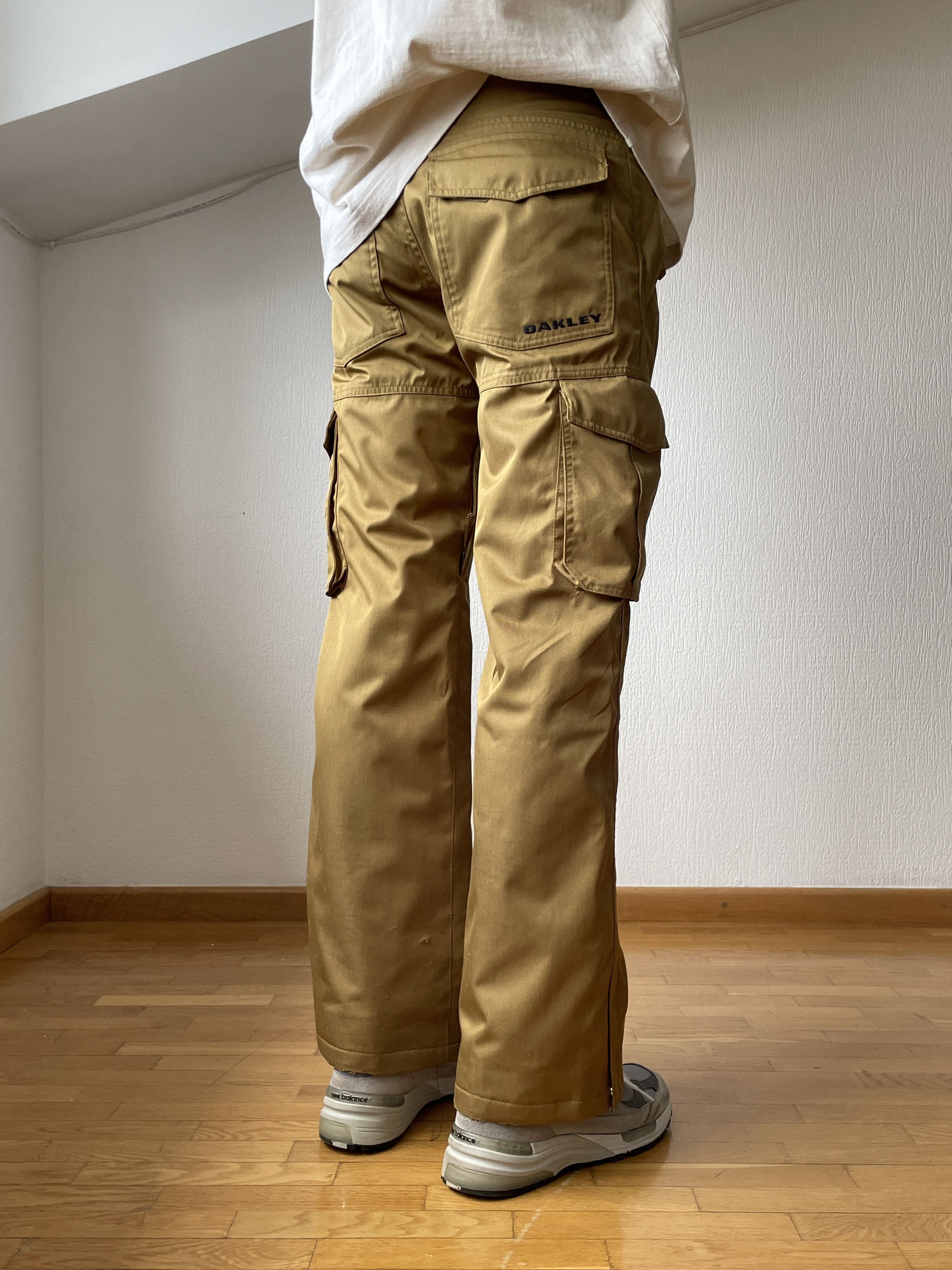 Oakley Vintage OAKLEY Cargo Pants Ski Shell Brown A2953 Size US 30 / EU 46 - 4 Thumbnail