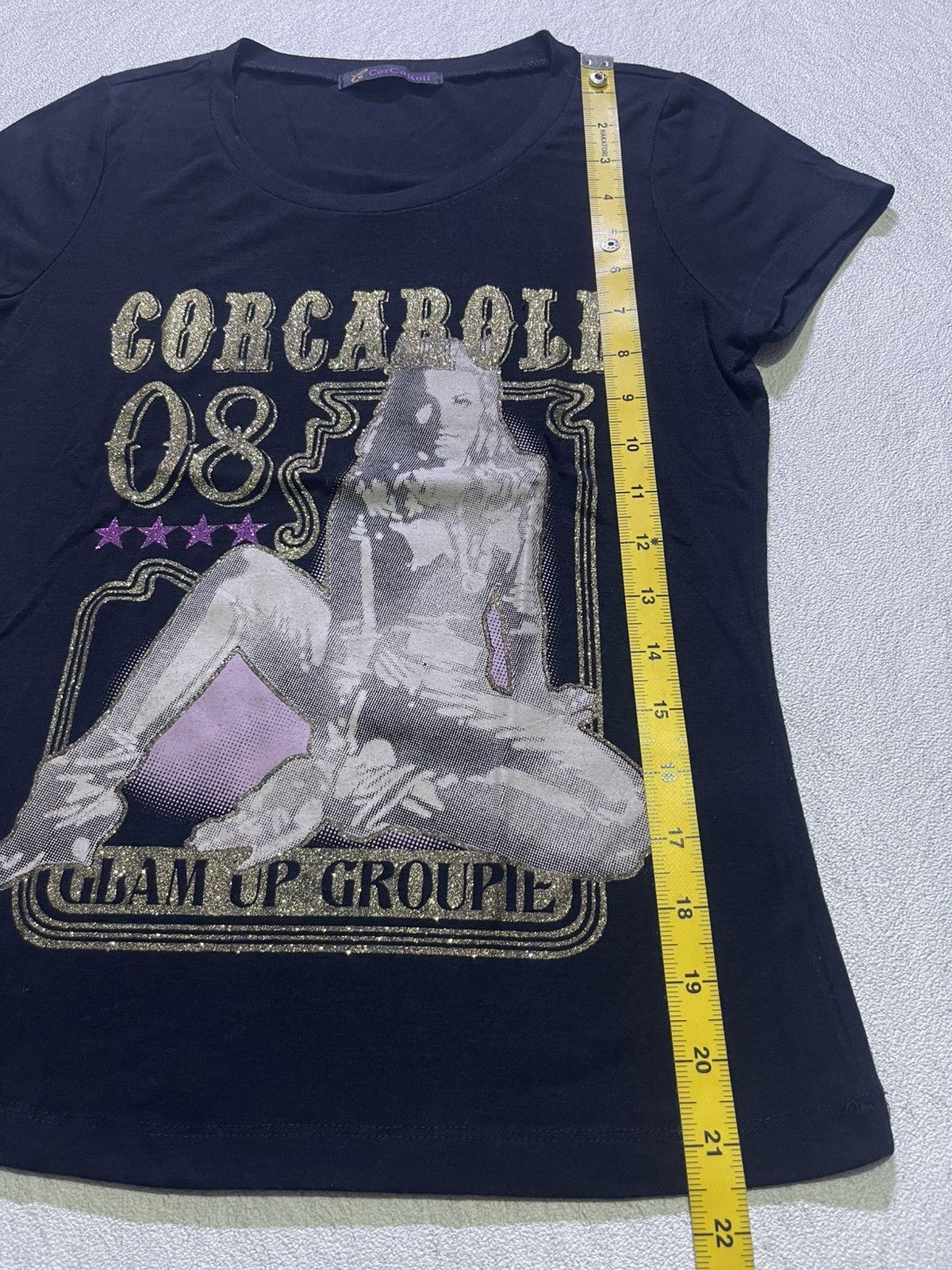 Hysteric Glamour Y2K CORCAROLI short sleeve tshirt women's Size S / US 4 / IT 40 - 7 Thumbnail