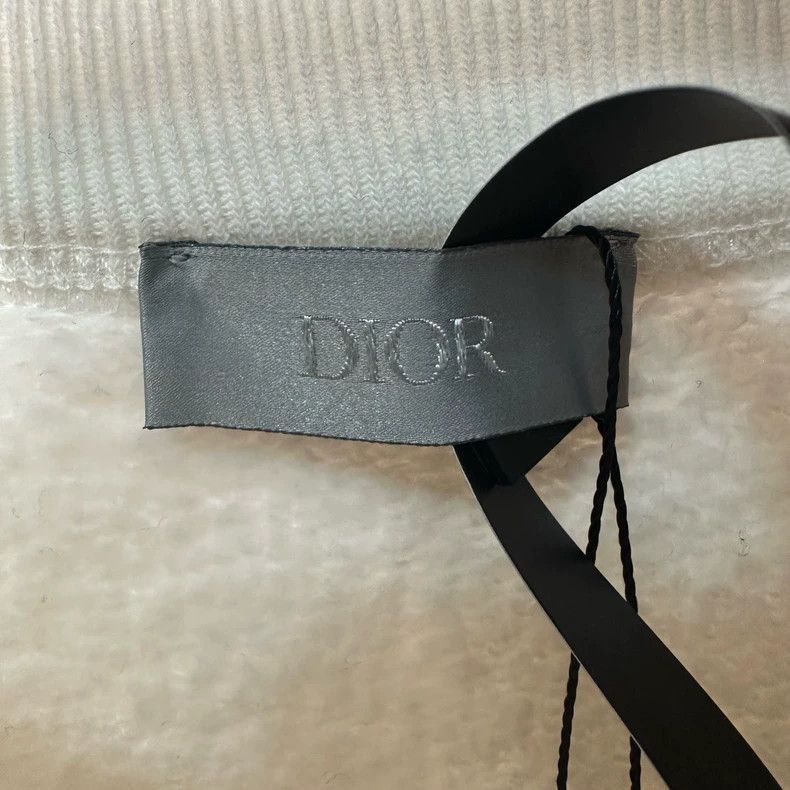 Dior Dior x Sacai White Deconstructed Sweatshirt-2505 Size US L / EU 52-54 / 3 - 4 Thumbnail