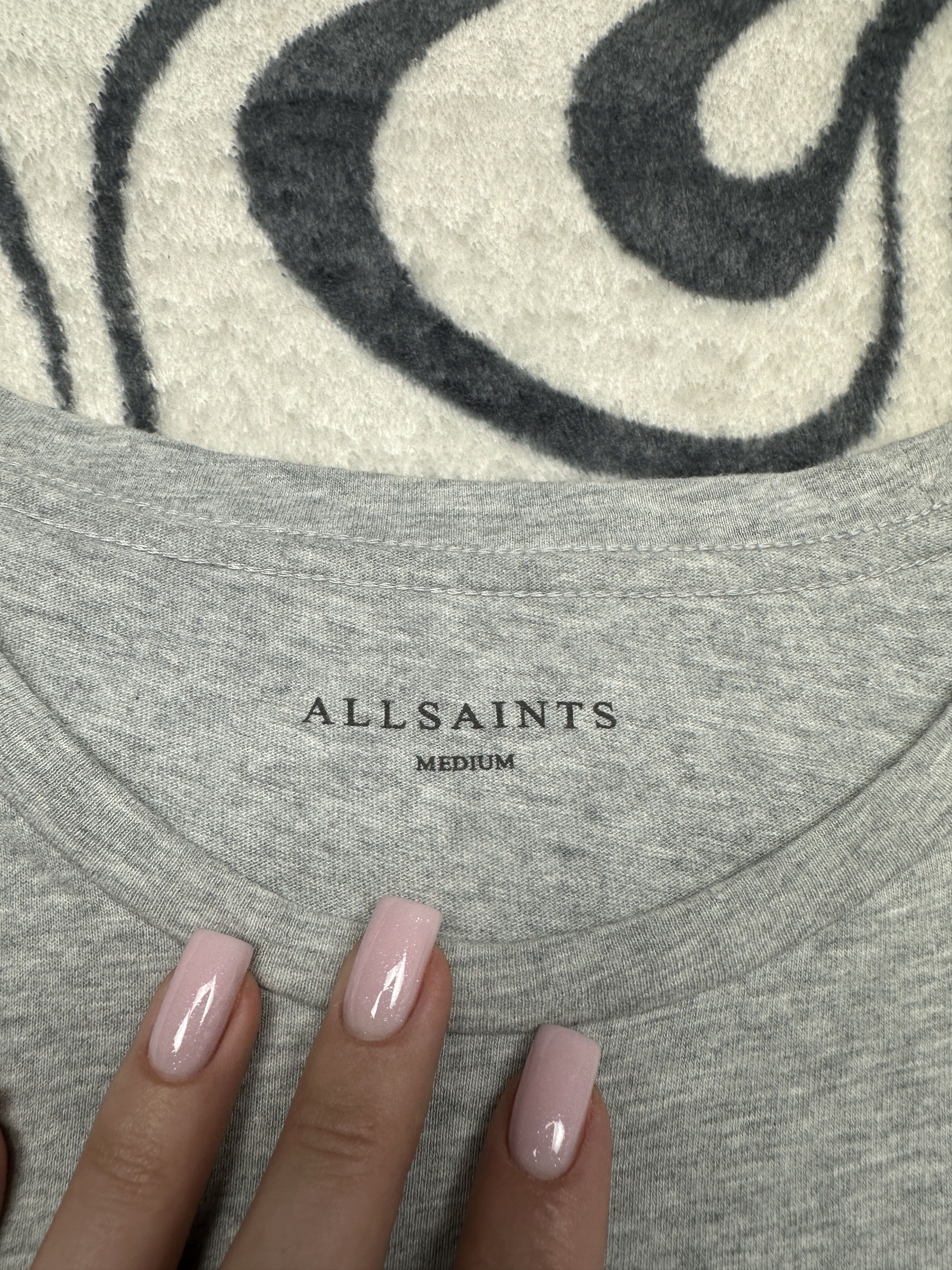 Allsaints AllSaints Mens Brace Tonic Crew Neck T-Shirt Tee Size US M / EU 48-50 / 2 - 4 Thumbnail