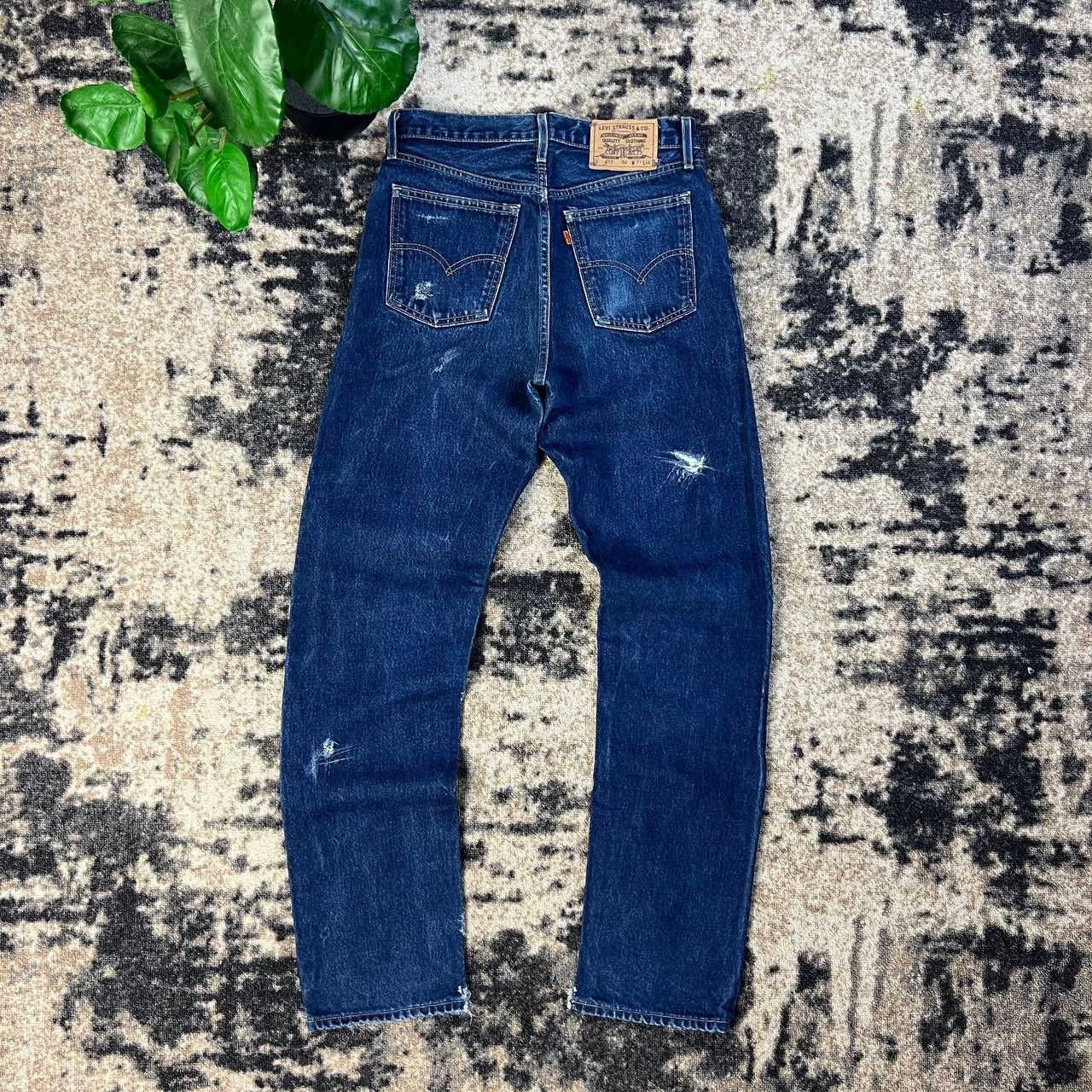 Levi's 615 Levis Vintage Orange Tab Distressed Style Denim Jeans Size US 31 - 1 Thumbnail