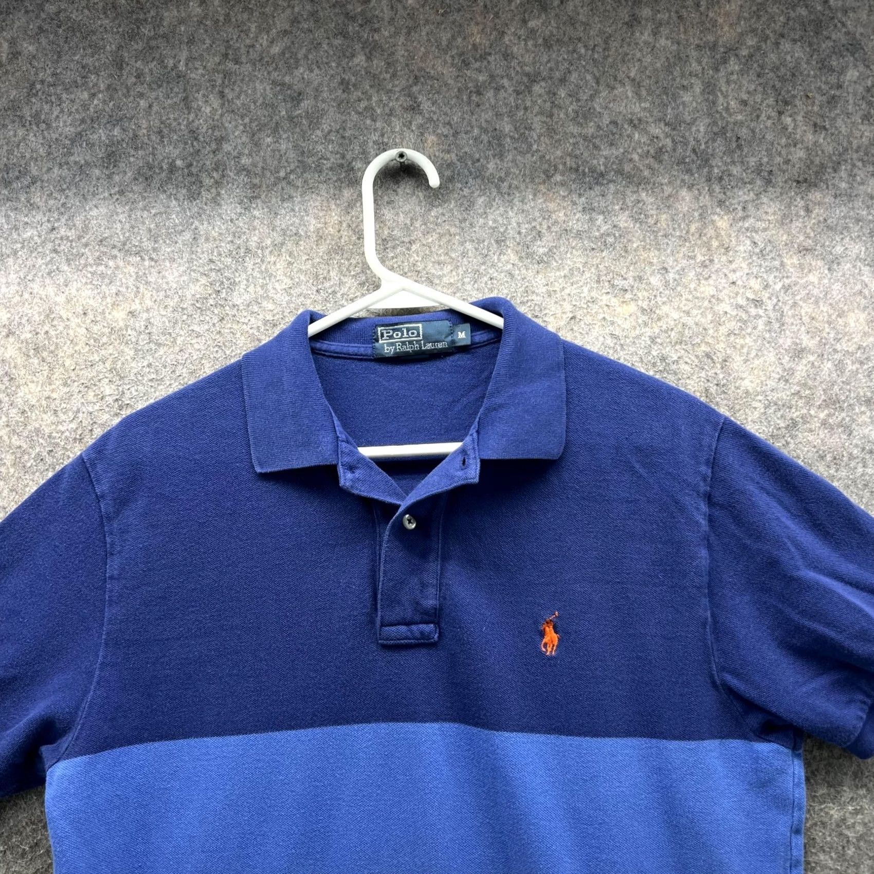 Ralph Lauren Ralph Lauren Polo Shirt Men Medium Adult Blue White Casual Cotton Stripes Polo Shirt Vtg Size US M / EU 48-50 / 2 - 6 Thumbnail