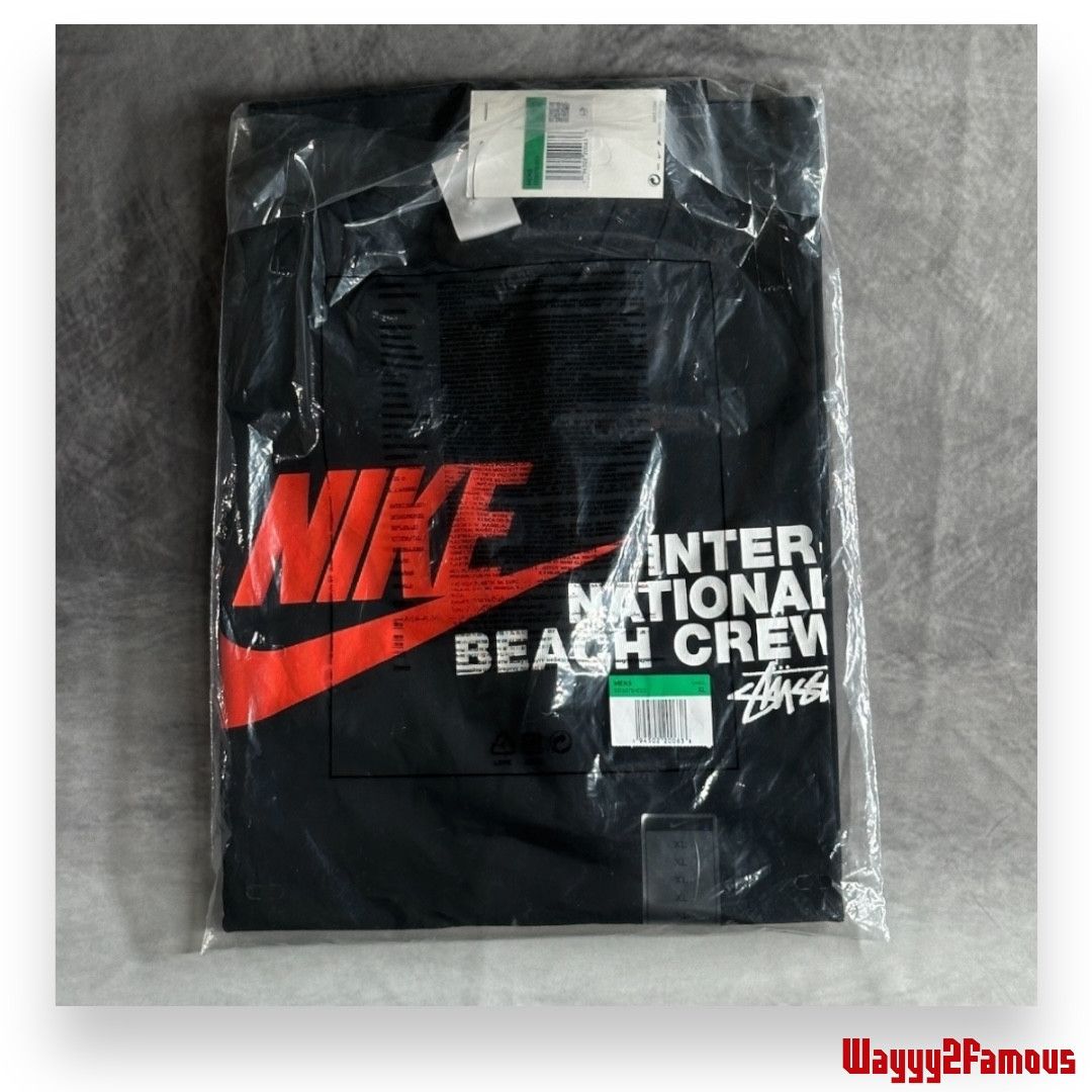 Nike × Stussy Nike x Stüssy Beach T-Shirt Size US XL / EU 56 / 4 - 4 Thumbnail
