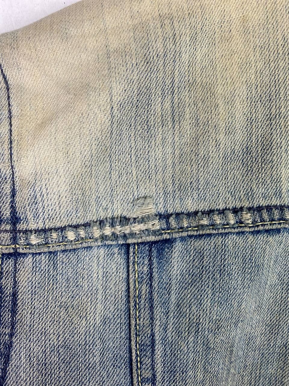 Old Navy × Vintage vintage old navy denim jacket distressed style Size S / US 4 / IT 40 - 8 Thumbnail