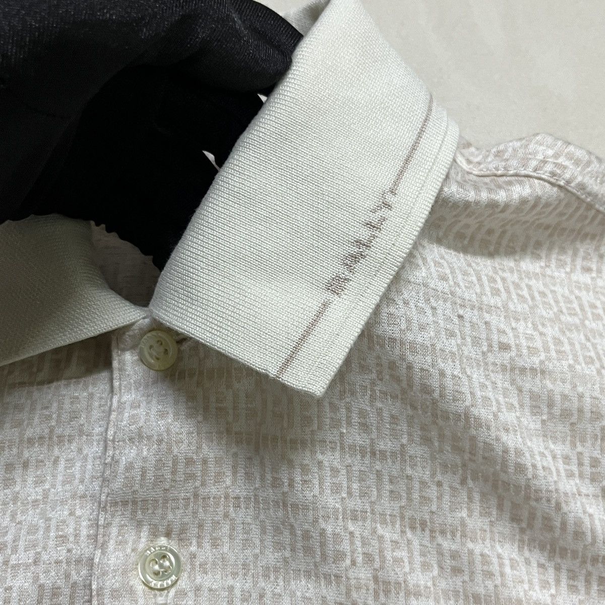 Bally × Vintage Vintage Bally Monogram Longsleeve Polo Shirt Size US S / EU 44-46 / 1 - 6 Thumbnail