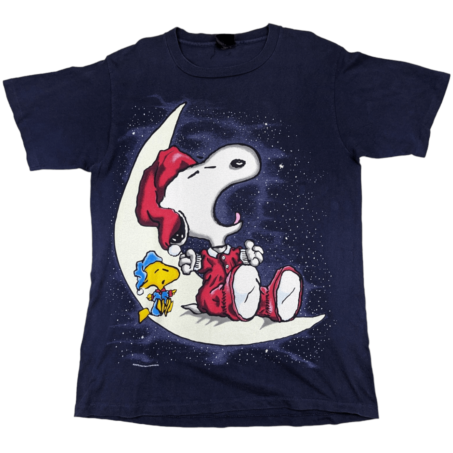 Changes Vintage 90's CHANGES Peanuts Woodstock Christmas T-Shirt Size US M / EU 48-50 / 2 - 2 Thumbnail