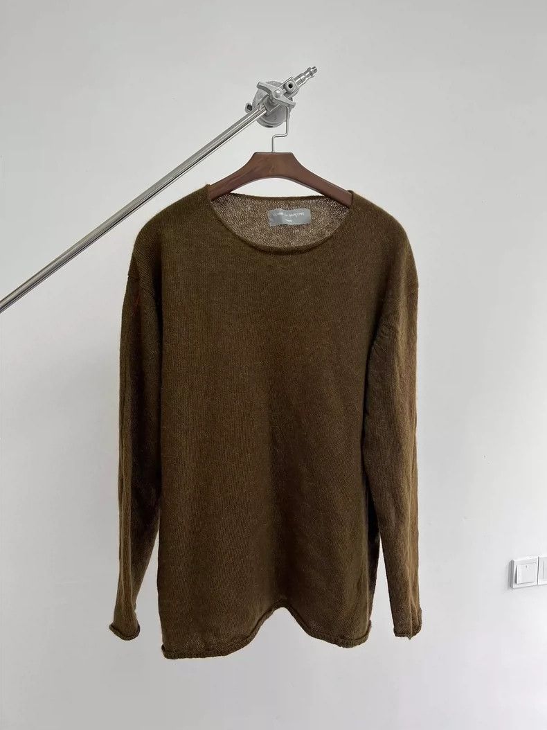 Comme des Garcons Comme Des Garcons Rolled Orange Thread Sweater Size L / US 10 / IT 46 - 2 Thumbnail