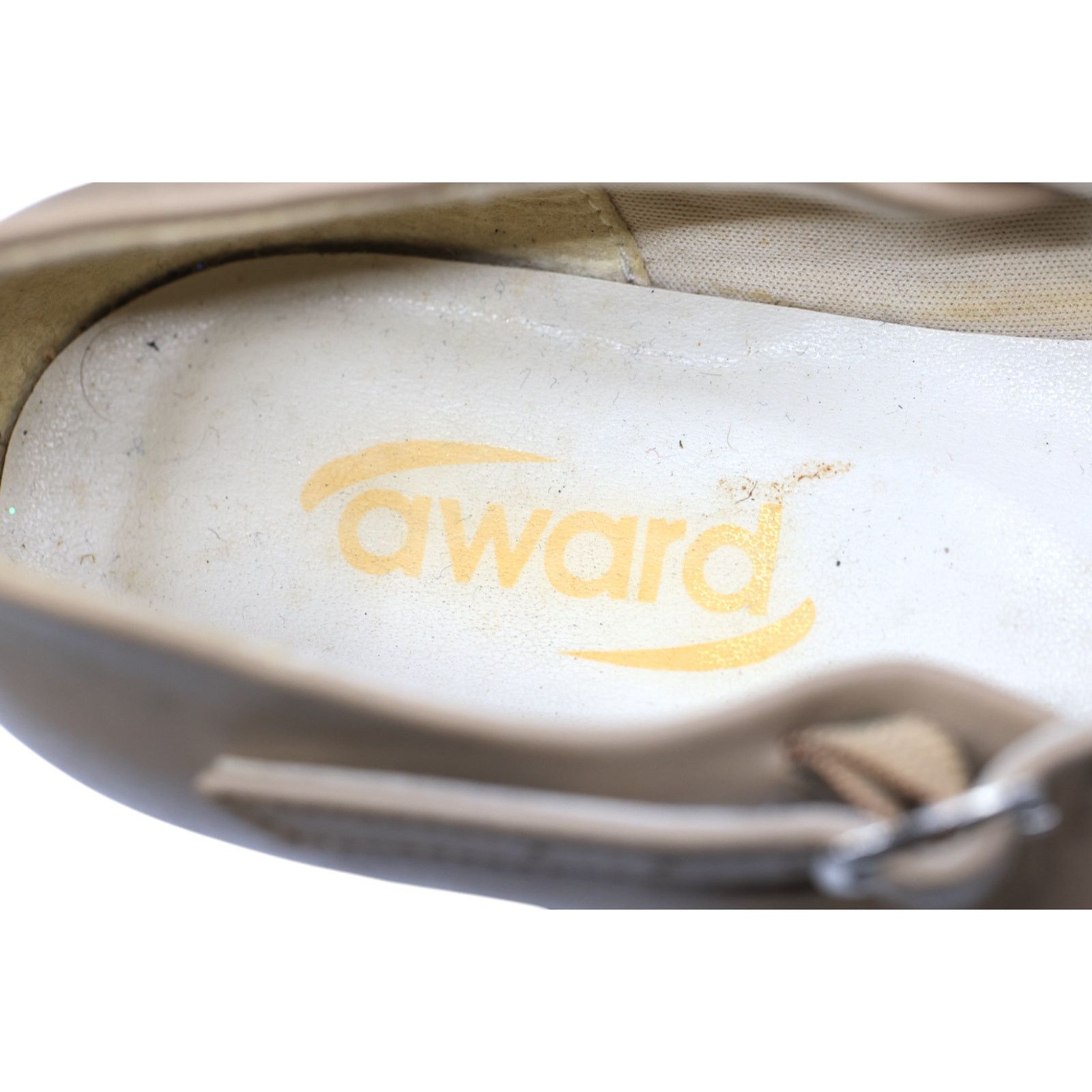 Staatsballett Award Tan Ballet Dance Shoes Size 5 NM w/ Plated Soles Size US 5 / IT 35 - 6 Thumbnail