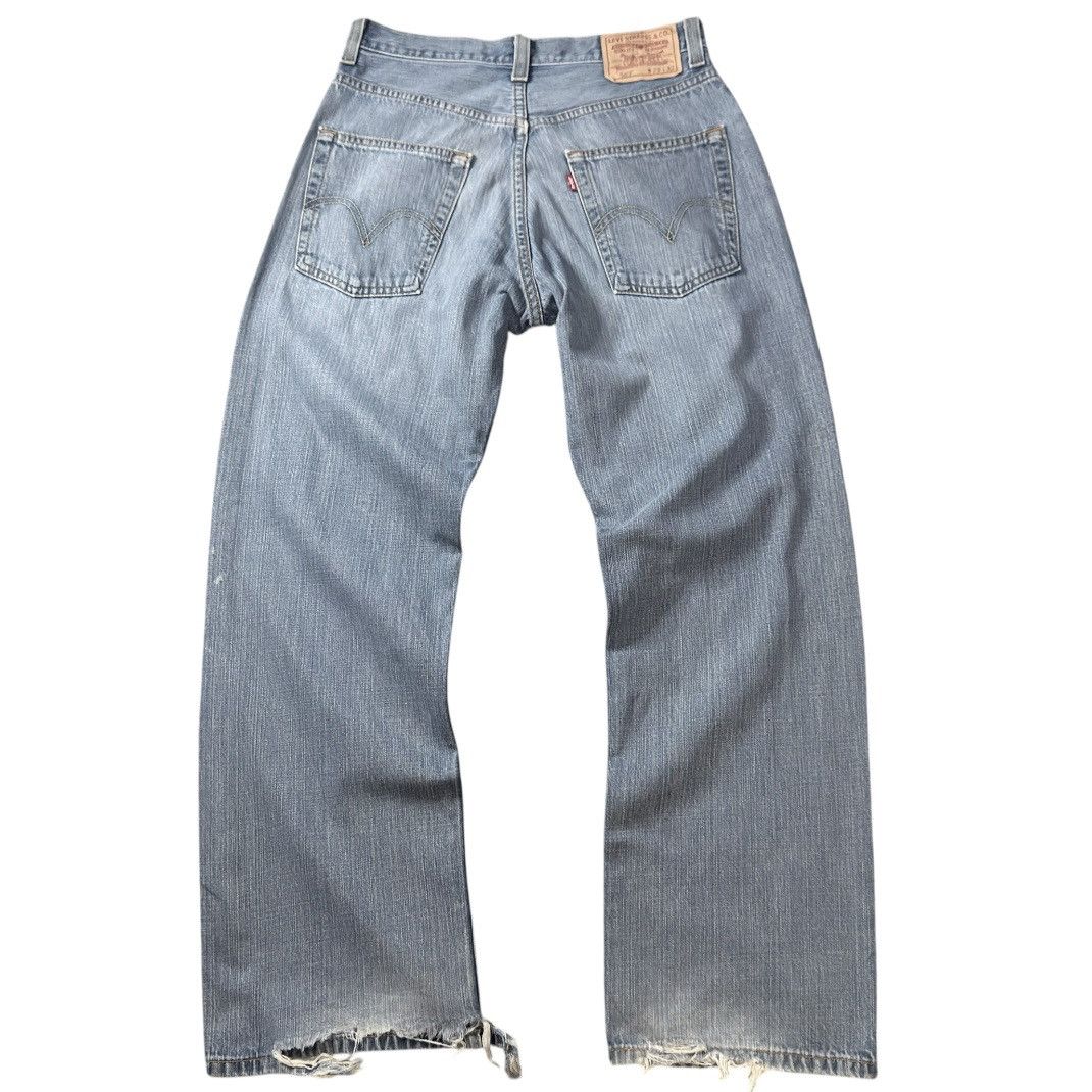 Hysteric Glamour Archives y2k Wide Leg Levis 569 Loose Fade Washed Denim Size US 29 - 2 Thumbnail